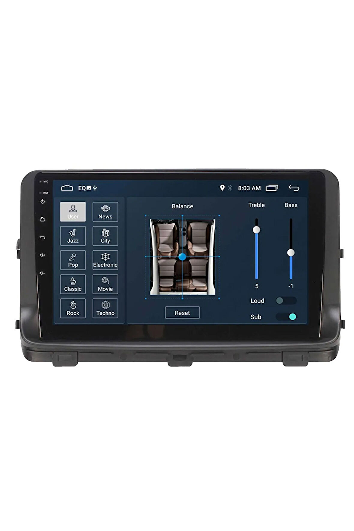 Araç Multimedya Cihazı - 2 32 / Qled 10 Inch Ekran - Navigasyon - Carplay - Kia Ceed 20-21 - Vsr