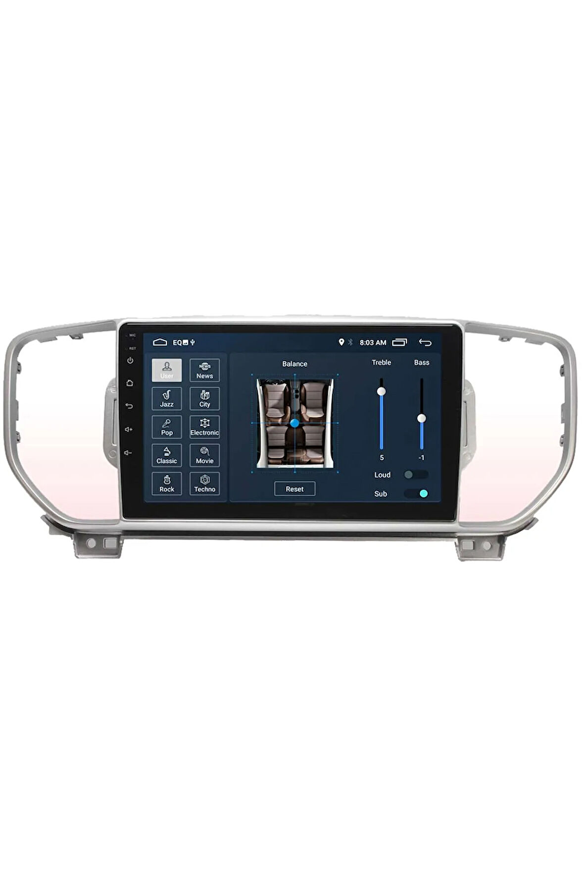 Araç Multimedya Cihazı - 2 32 / Qled 10 Inch Ekran - Navigasyon - Carplay - Kia Sportage 16-18 - Vsr