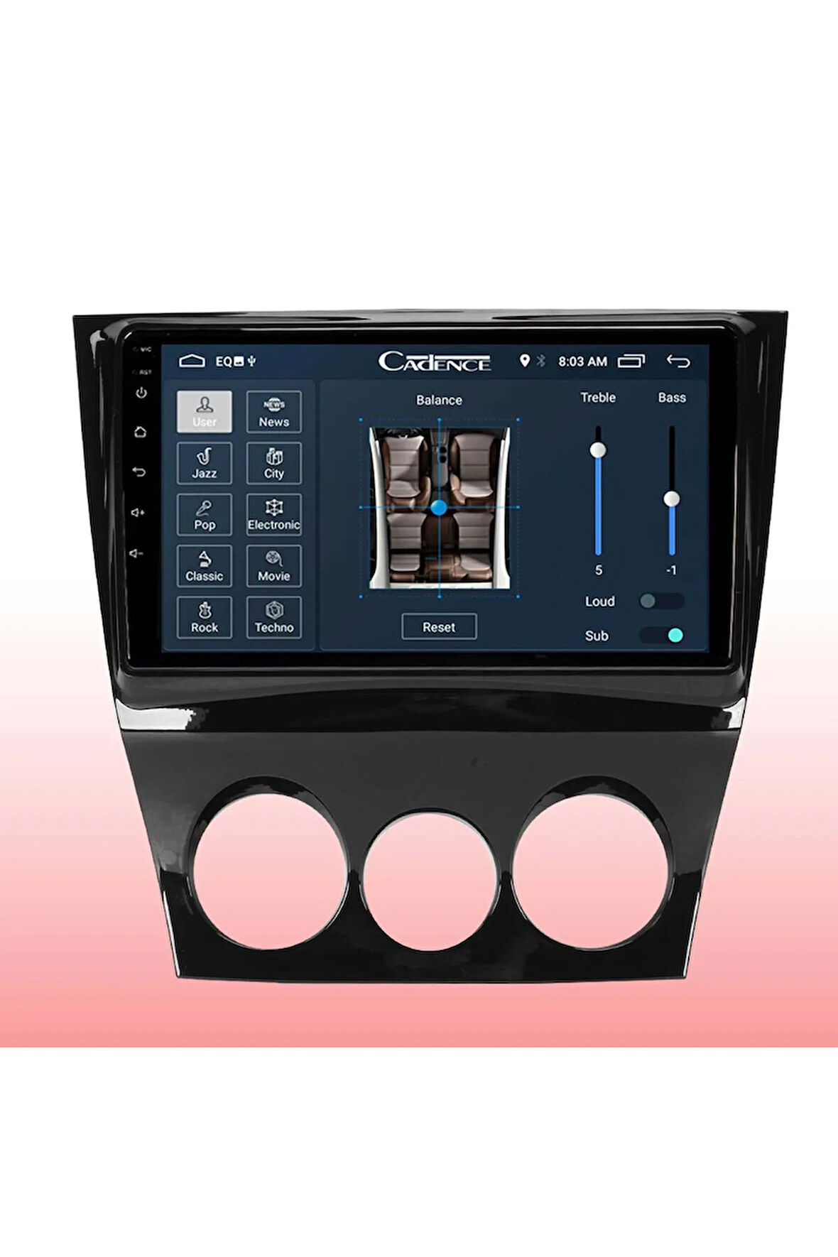Araç Multimedya Cihazı Uyumlu 2 32 / Ips 9 Inch Ekran - Navigasyon - Carplay - Mazda Rx8 08 11 -