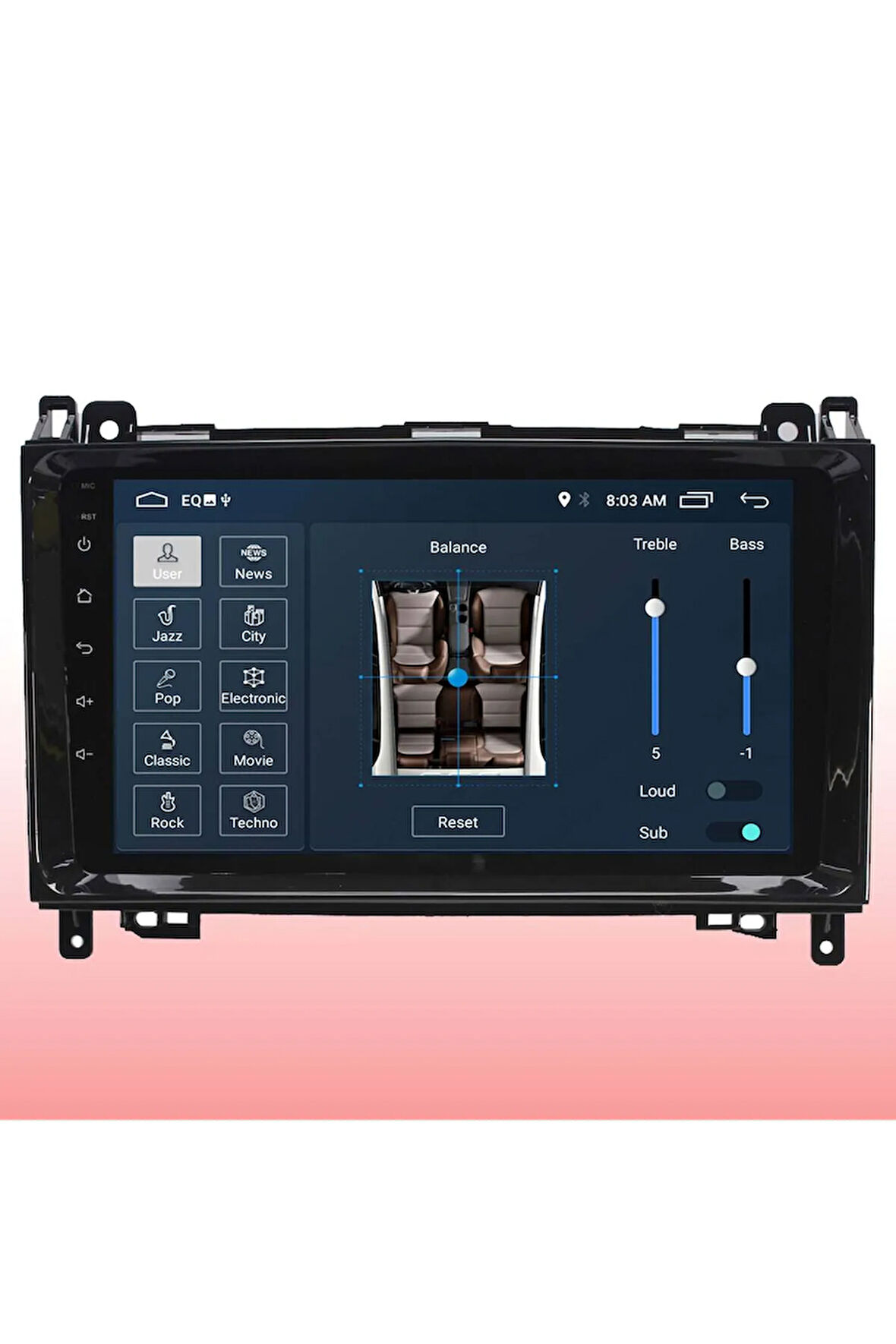 Araç Multimedya Cihazı - 2 32 / Qled 10 Inch Ekran - Navigasyon - Carplay - Mercedes B Serisi - Vsr