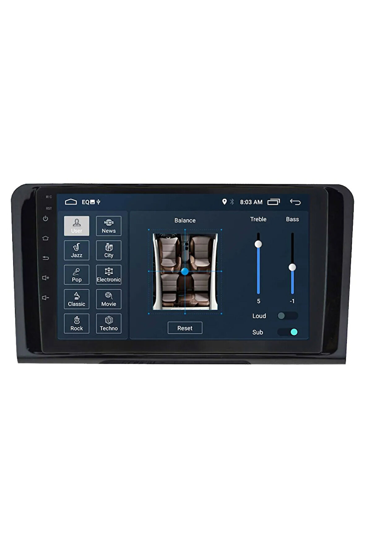 Araç Multimedya Cihazı - 2 32 / Ips 9 Inch Ekran - Navigasyon - Carplay - Mercedes ml 05-12 - Vsr