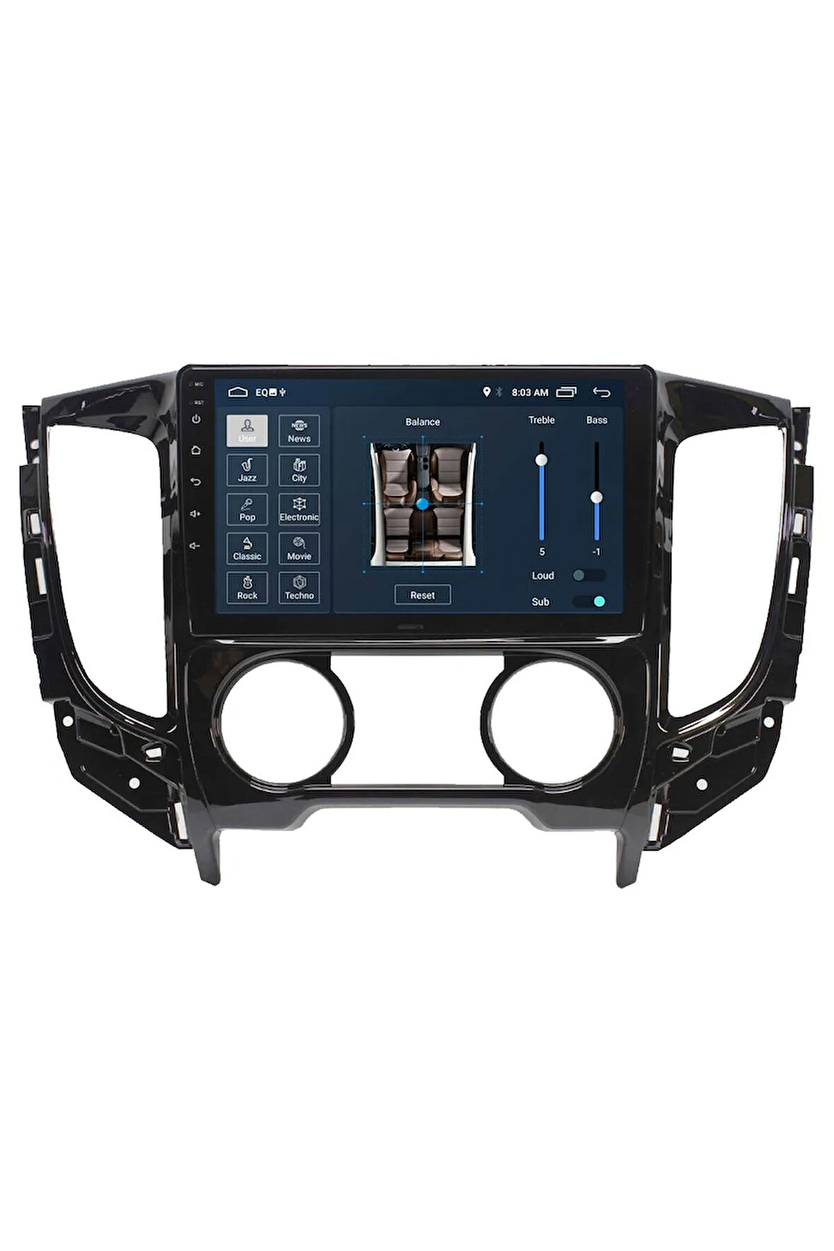 Araç Multimedya Cihazı - 2 32 / Ips 9 Inch Ekran - Navigasyon - Carplay - L200 Anlg. Klm. - Vsr