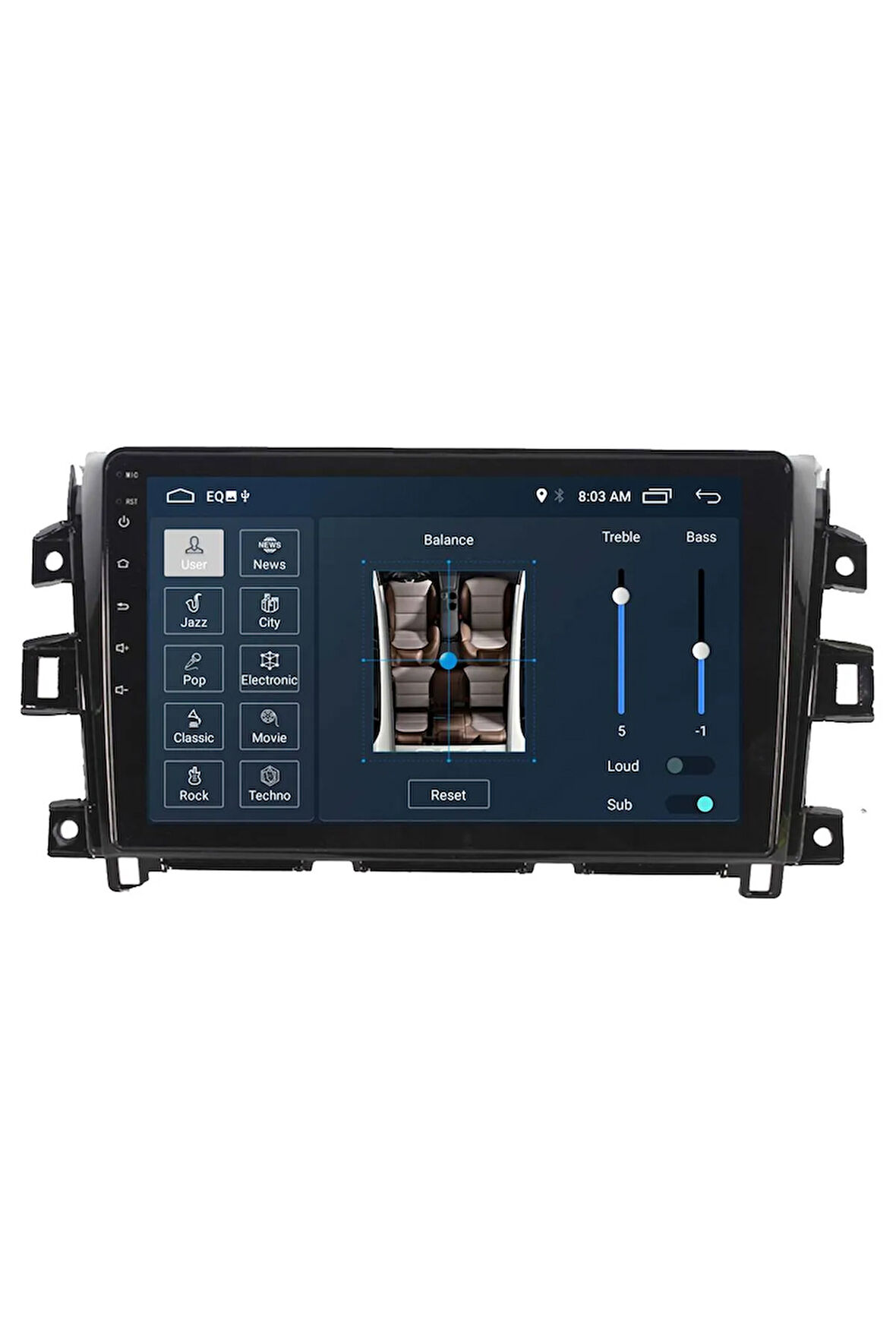 Araç Multimedya Cihazı - 2 32 / Ips 10 Inch Ekran - Navigasyon - Carplay - Nissan Navara 14-20 -vsr