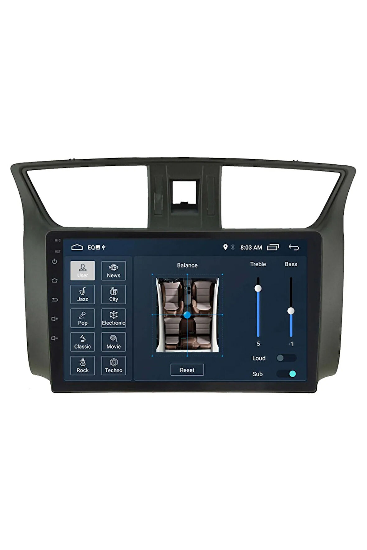 Araç Multimedya Cihazı - 2 32 / Ips 10 Inch Ekran - Navigasyon - Carplay - Nissan Sentra 12-20 -vsr