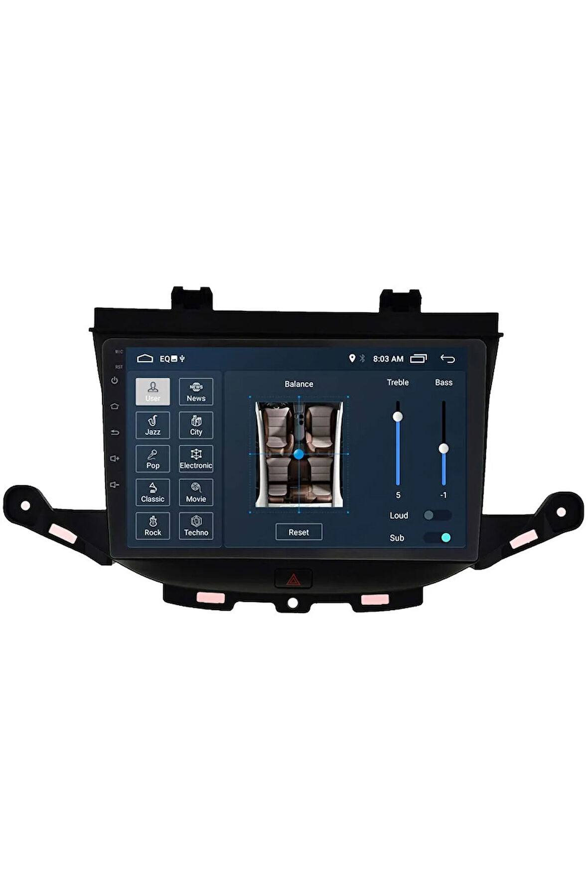 Araç Multimedya Cihazı - 2 32 / Qled 10 Inch Ekran - Navigasyon - Carplay - Opel Astra K - Vsr