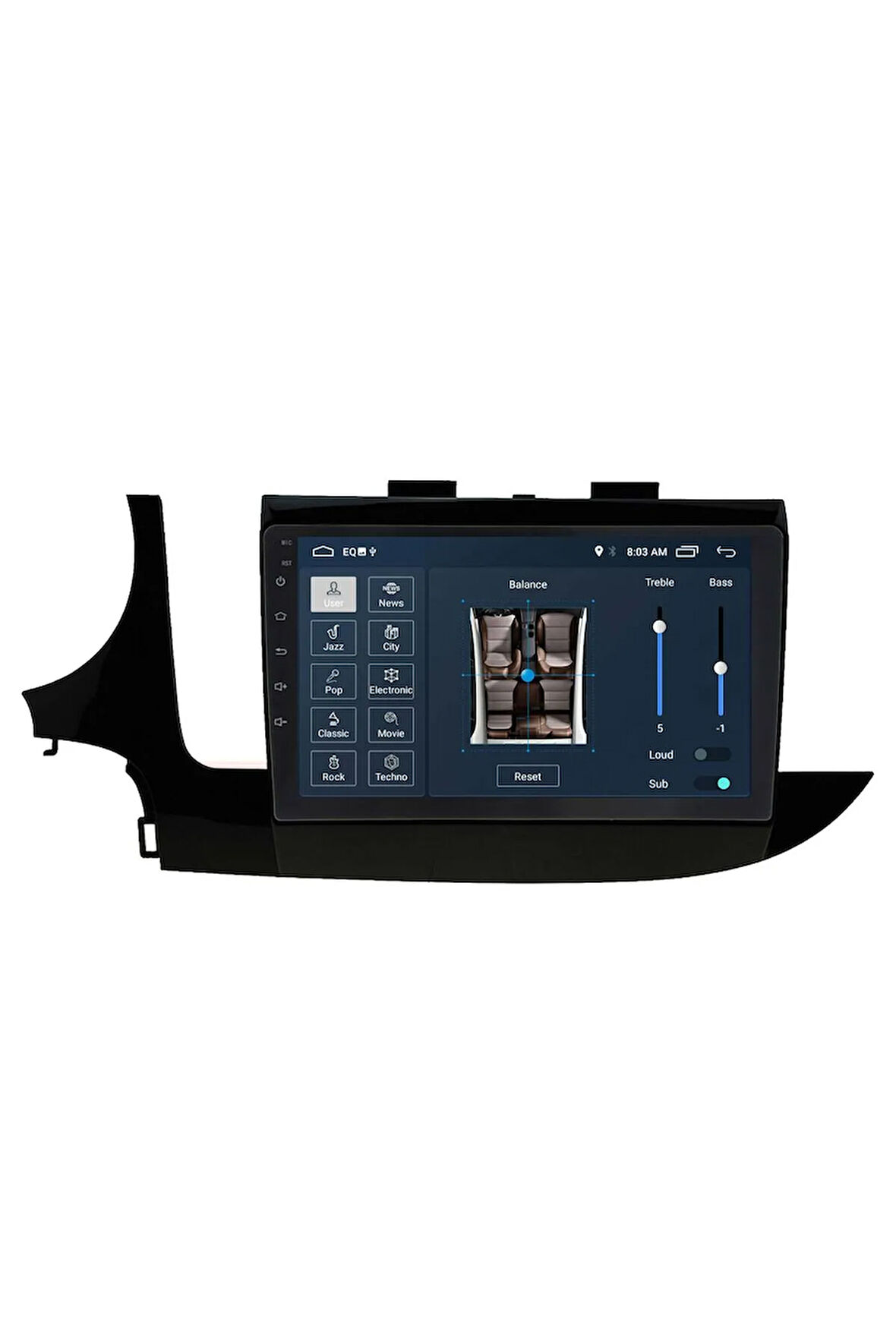 Araç Multimedya Cihazı - 2 32 / Ips 9 Inch Ekran - Navigasyon - Carplay - Opel Mokka 16-19 Uyumlu