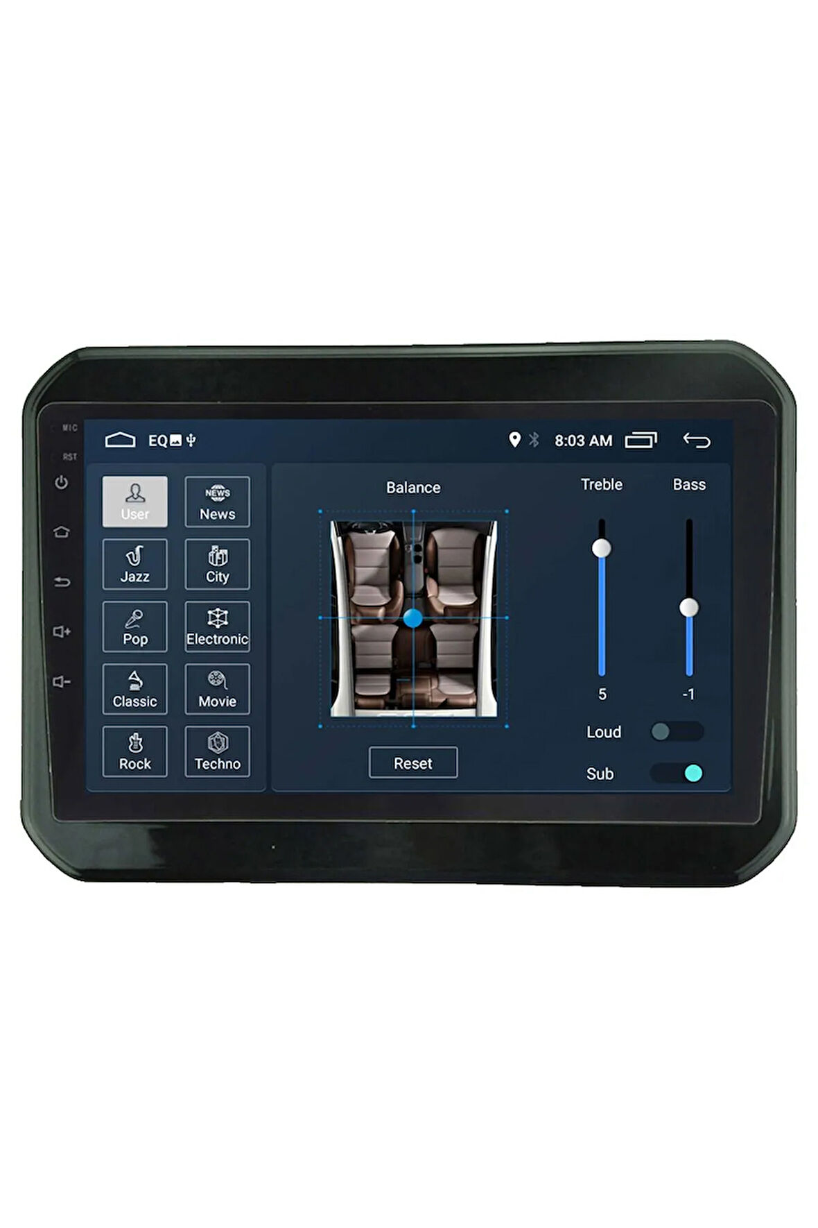Araç Multimedya Cihazı - 2 32 / Ips 9 Inch Ekran - Navigasyon - Carplay - Suzuki Ignis 14-20 - Vsr