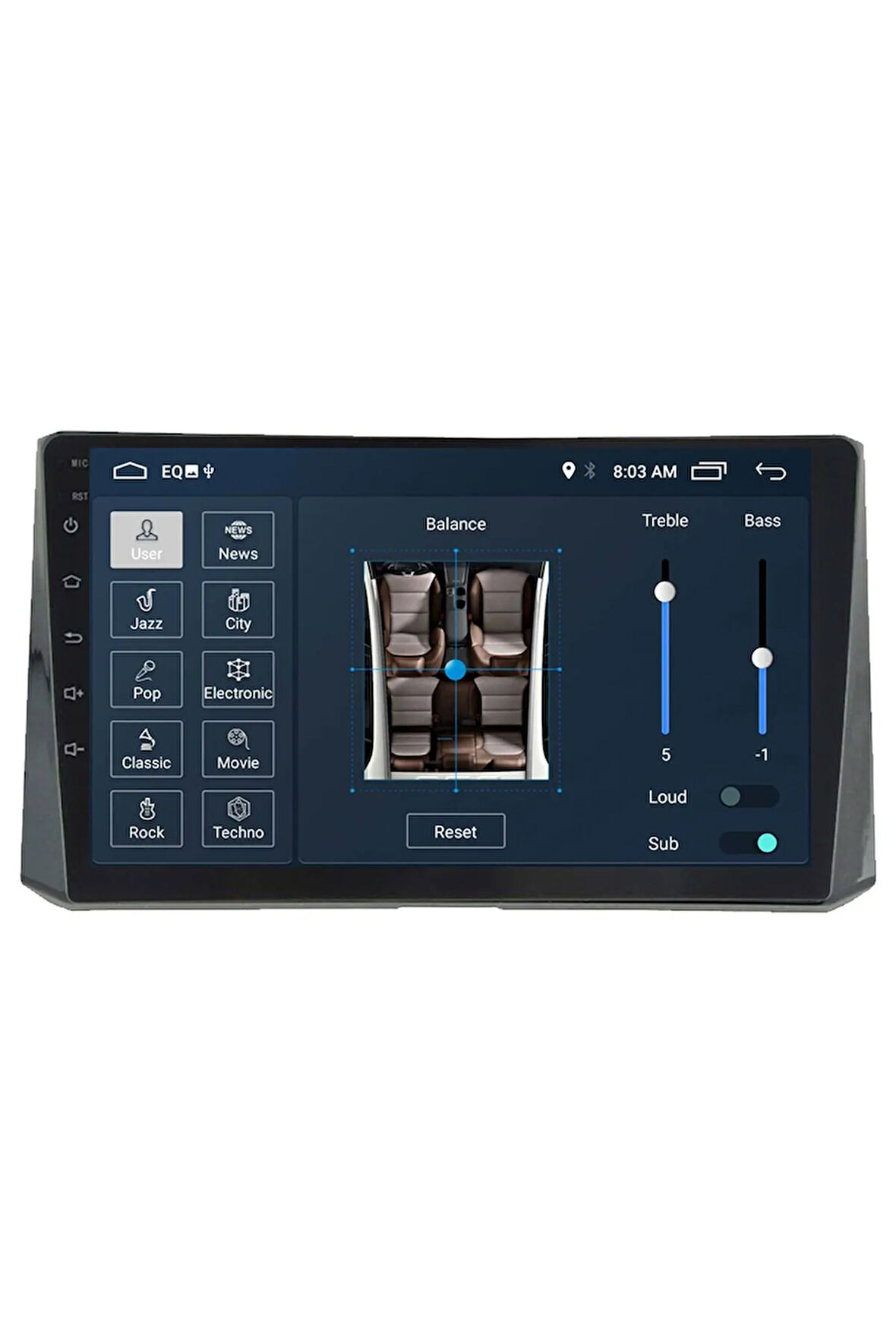 Araç Multimedya Cihazı - 2 32 / Ips 10 Inch Ekran - Navigasyon - Carplay - Toyota Corolla 19-21-vsr