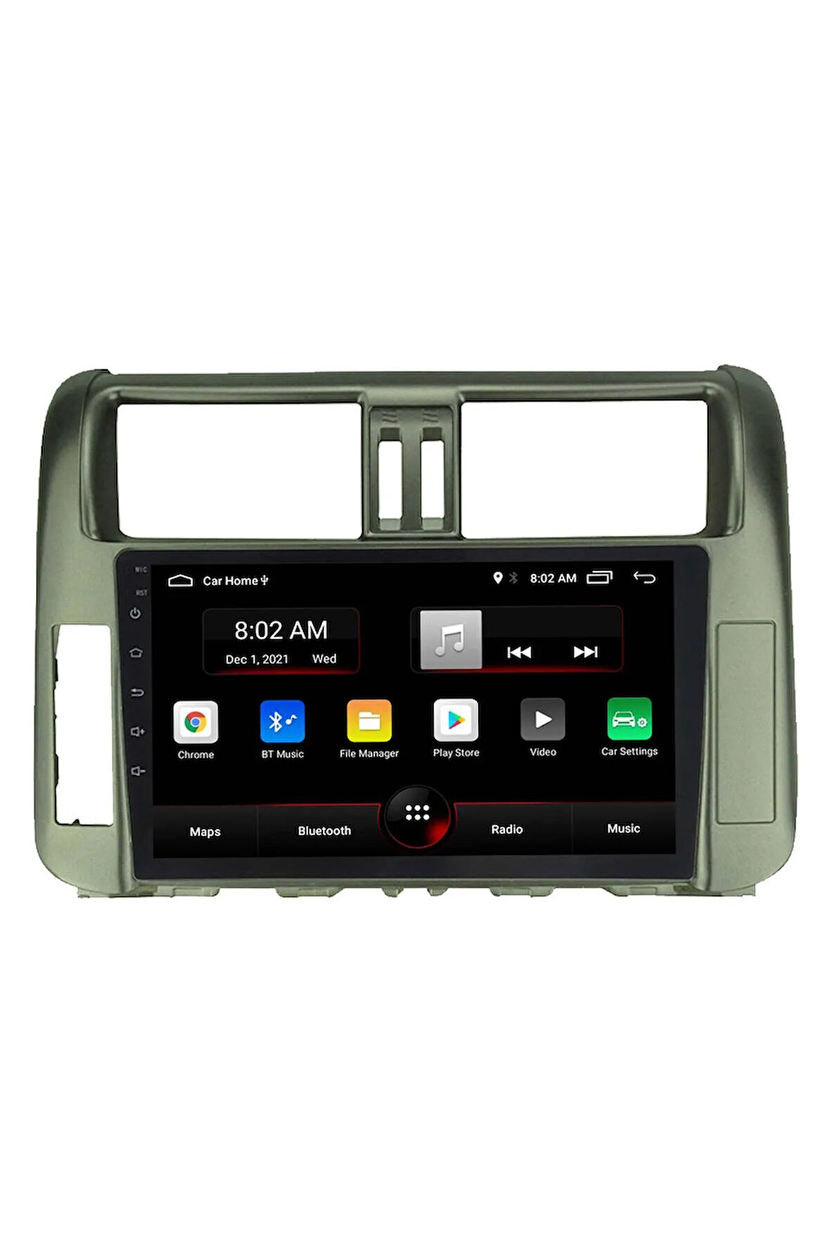 Araç Multimedya Cihazı - 2+32 / QLED 10 inch Ekran - Navigasyon - Carplay - Land Cruiser Prado - VSR