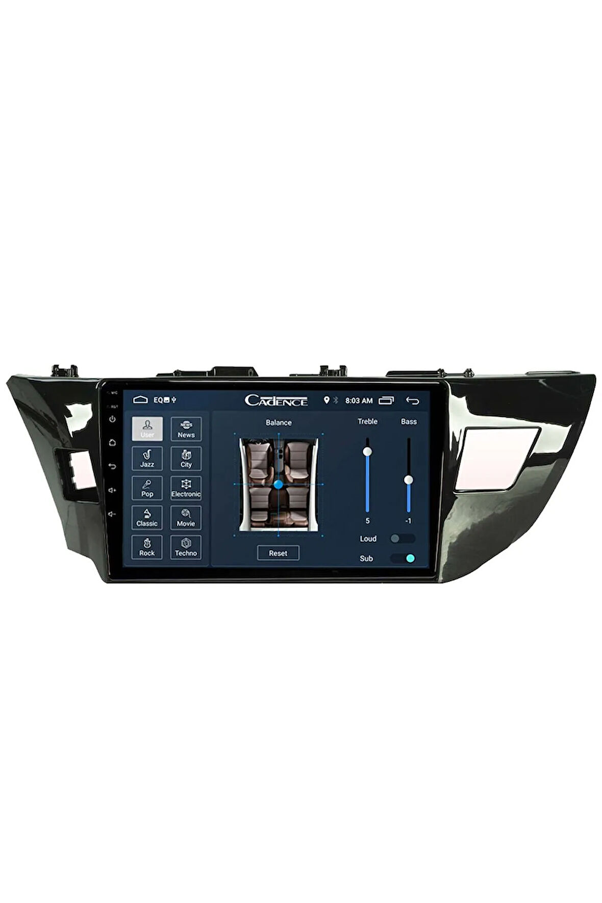 Araç Multimedya Cihazı - 2 32 / Ips 9 Inch Ekran - Navigasyon - Carplay - Toyota Levin 2014 - Vsr