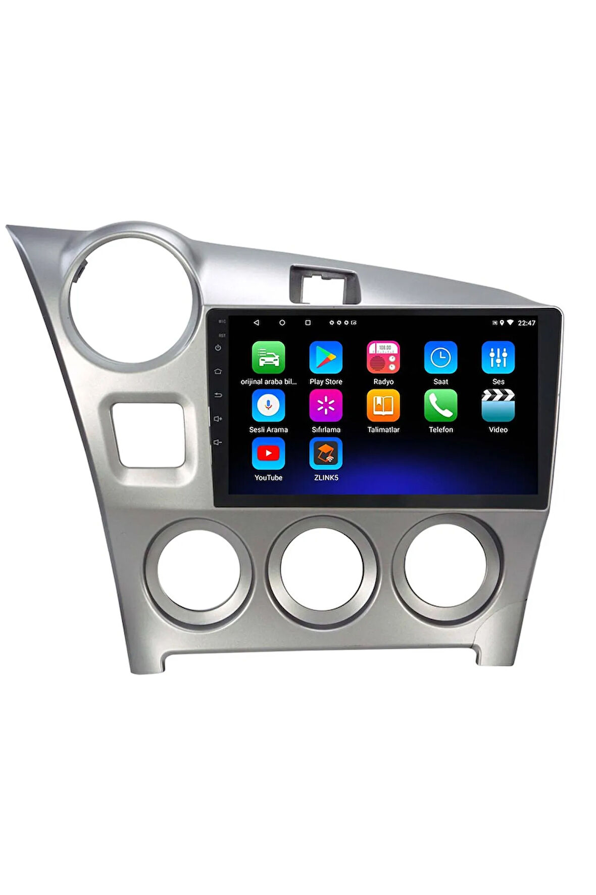 Araç Multimedya Cihazı Uyumlu 2 32 /ıps 9 Inch Ekran - Navigasyon - Carplay - Toyota Matrix 2 08-14-