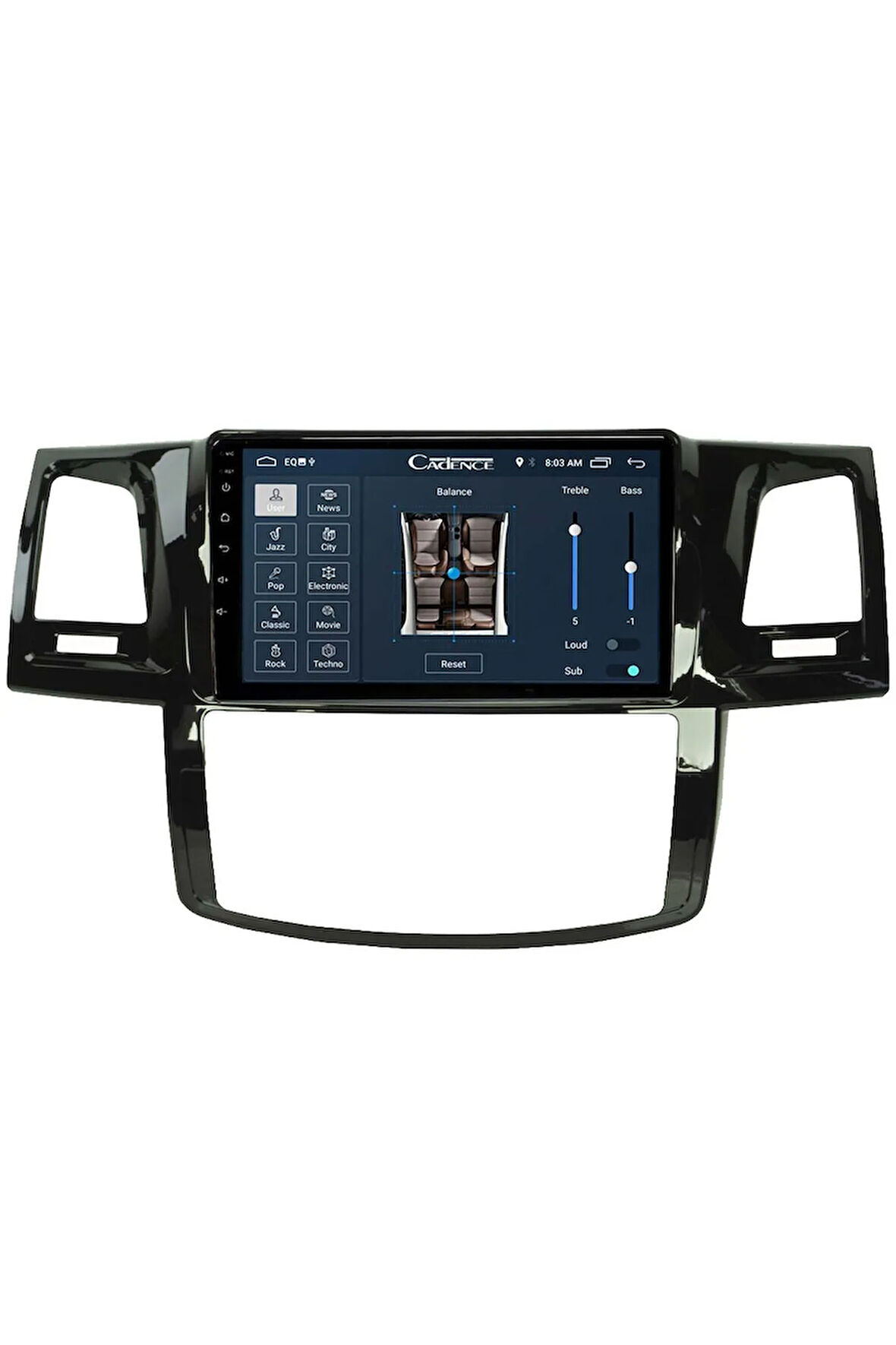 Araç Multimedya Cihazı - 2 32 / Ips 9 Inch Ekran - Navigasyon - Carplay - Toyota Prado 09 13 Uyumlu