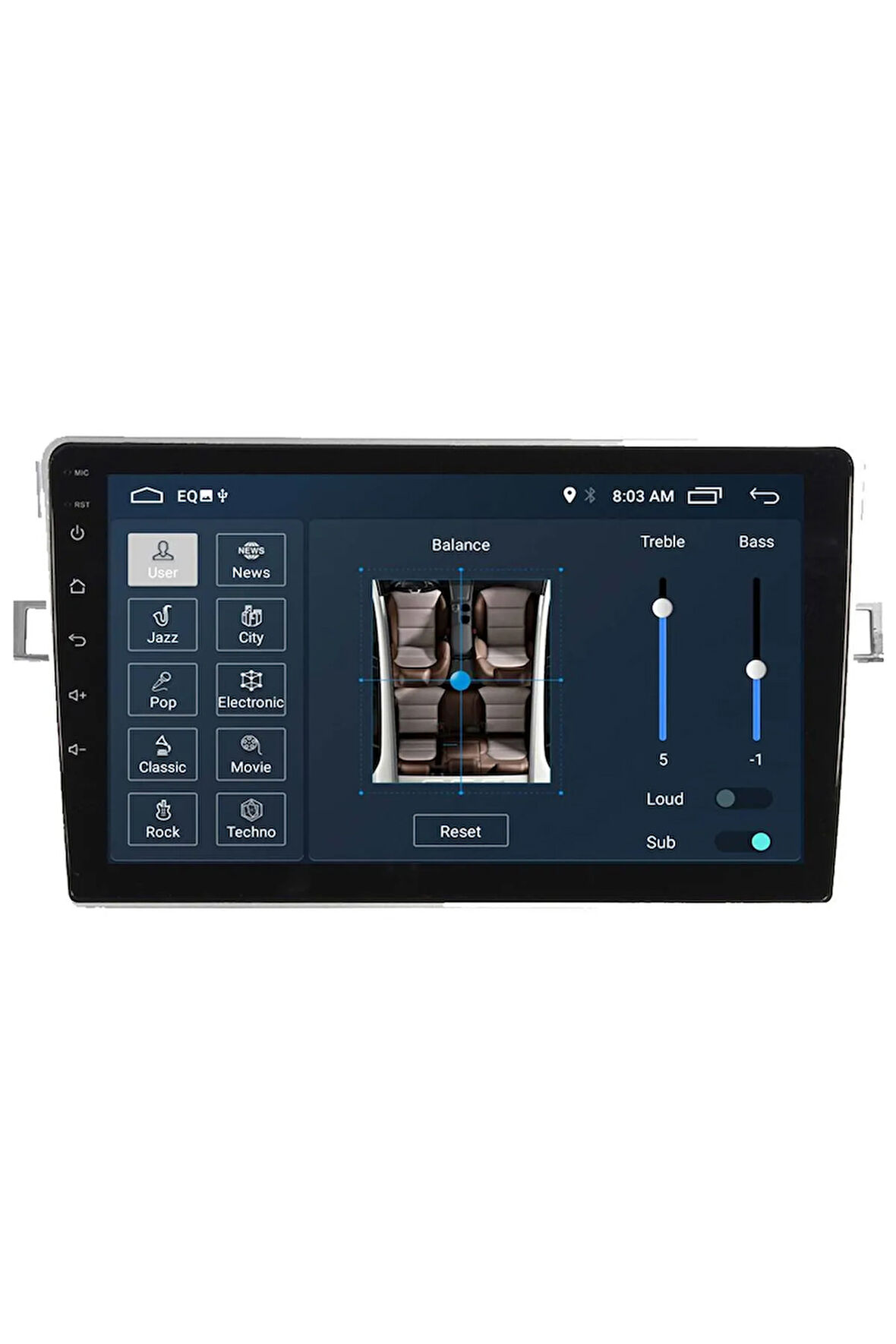 Multimedya Cihazı Uyumlu - 2 32 / Ips 9 Inch Ekran - Navigasyon - Carplay - Toyota Verso 09 18