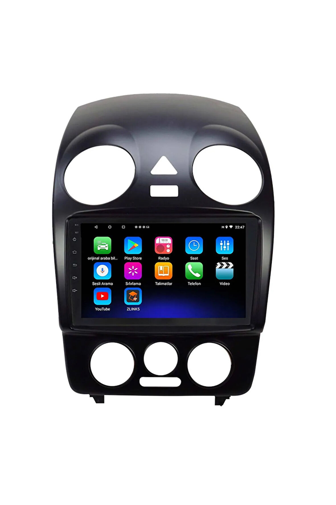 Araç Multimedya Cihazı - 2 32 / Ips 9 Inch Ekran - Navigasyon - Carplay - Vw Beetle 03 10 - Uyumlu