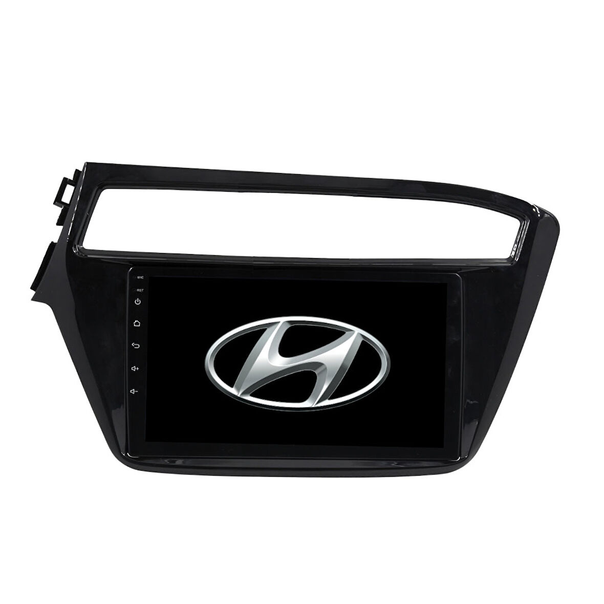 Hyundai i20 - Araç Multimedya Ekran - 4GB 64GB - S - Piano Black - 2018 - 2020 - 9 Inch - MYWAY - RED