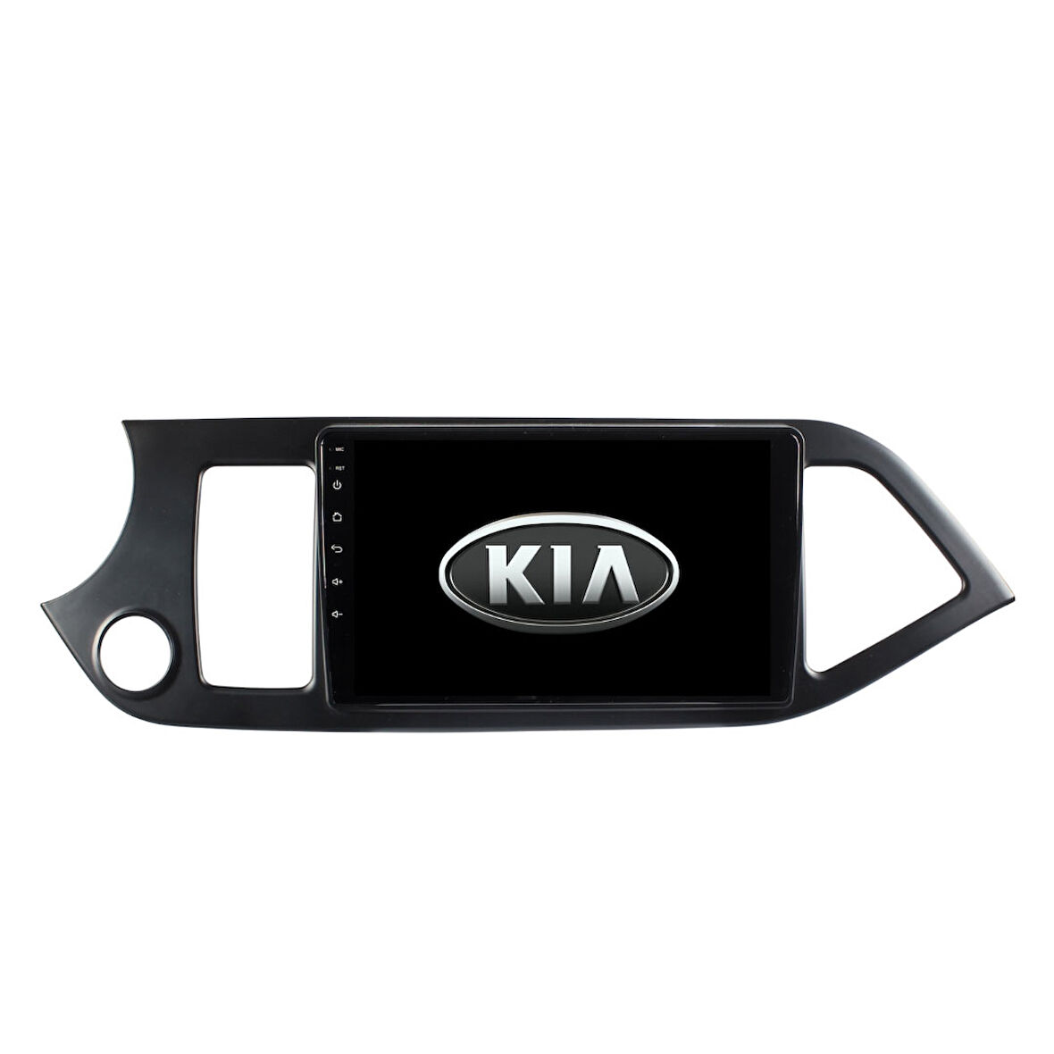 Kia Picanto - Araç Multimedya Ekran - 4GB 64GB - S - Black - 2011 - 2016 - 9 Inch - MYWAY - RED