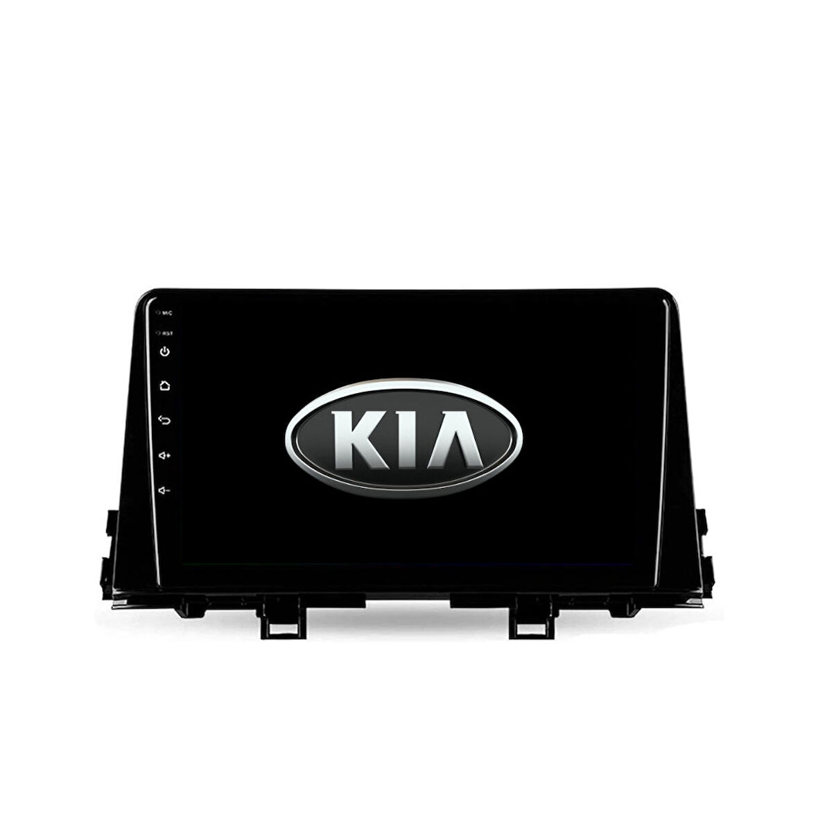 Kia Picanto - Araç Multimedya Ekran - 4GB 64GB - S - Piano Black - 2017 - 2023 - 9 Inch - MYWAY - RED