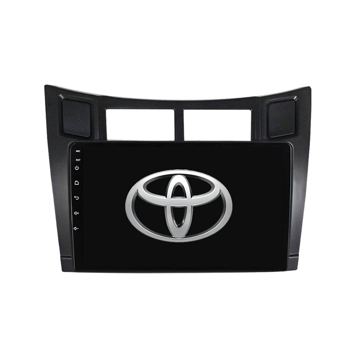 Toyota Yaris - Araç Multimedya Ekran - 4GB 64GB - S - Black - 2005 - 2012 - 9 Inch - MYWAY - RED