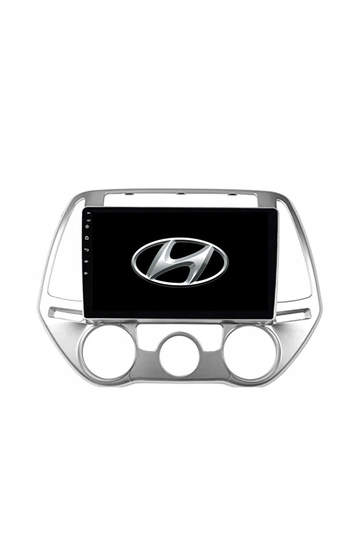 Hyundai i20 - Araç Multimedya Ekran - 2GB 32GB - Düz Analog - Silver - 2013 - 2014 - 9 Inch - HIGH S