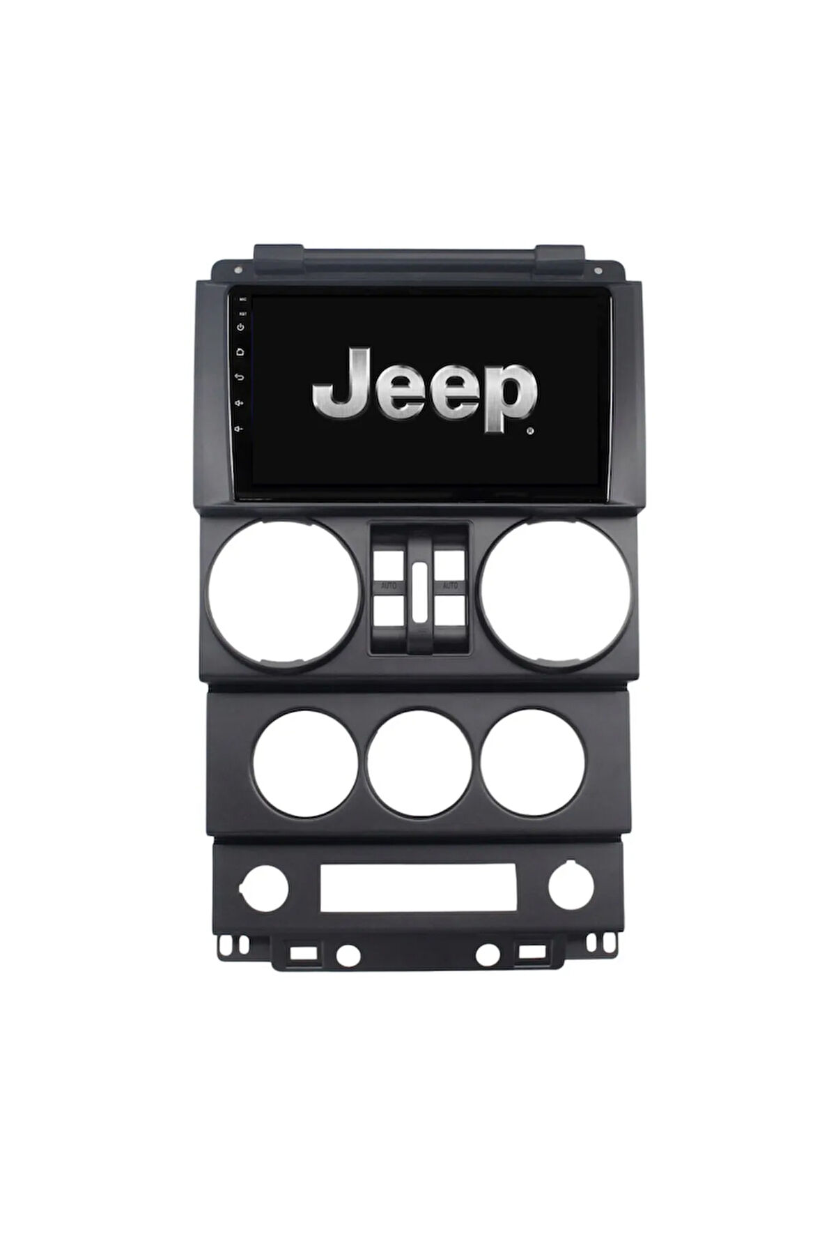 Jeep Wrangler - Araç Multimedya Ekran - 2GB 32GB - S - Black - 2007 - 2010 - 9 Inch - HIGH SOUND - V