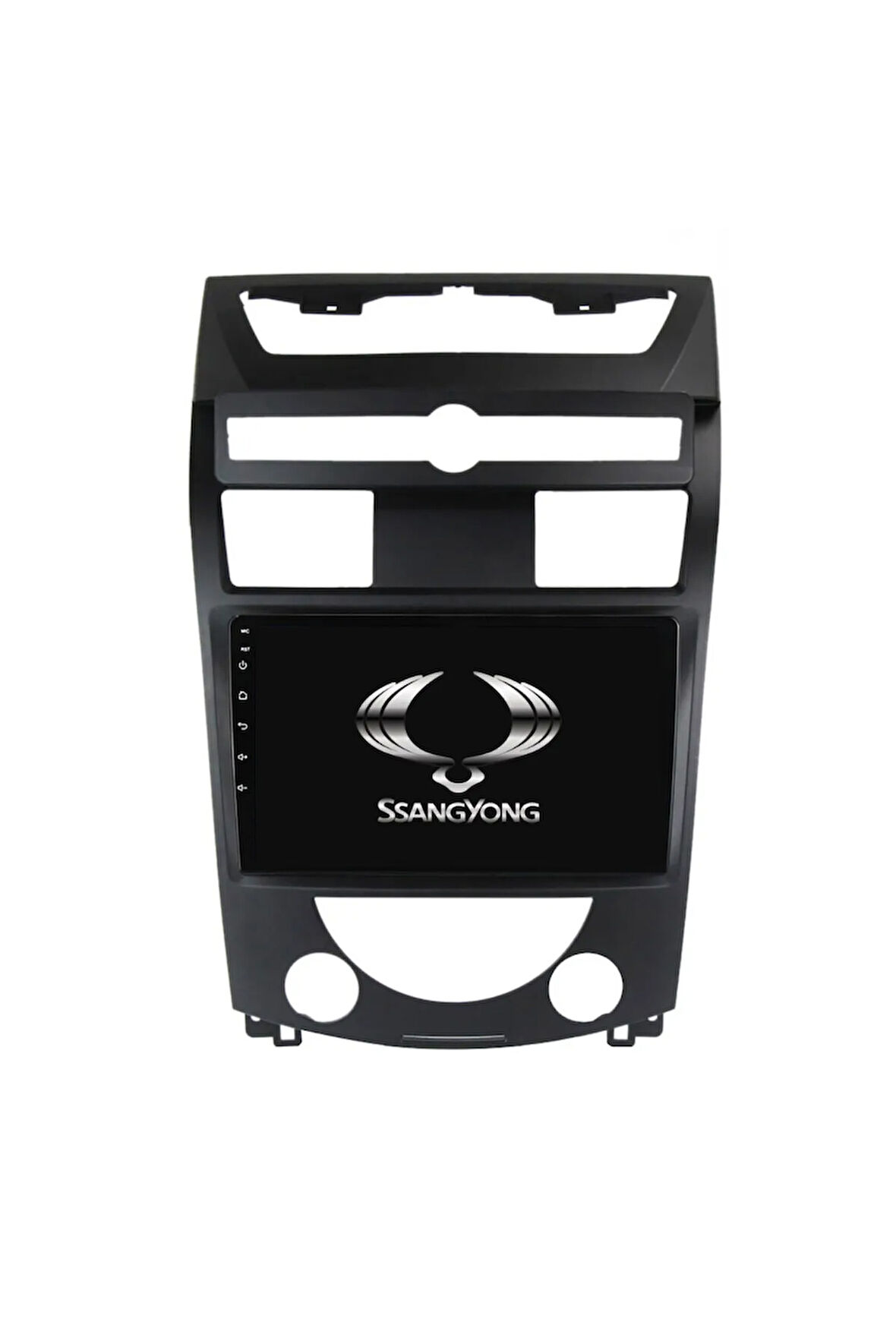 Ssangyong Rexton - Araç Multimedya Ekran - 2GB 32GB - S - Black - 2008 - 2013 - 9 Inch - HIGH SOUND