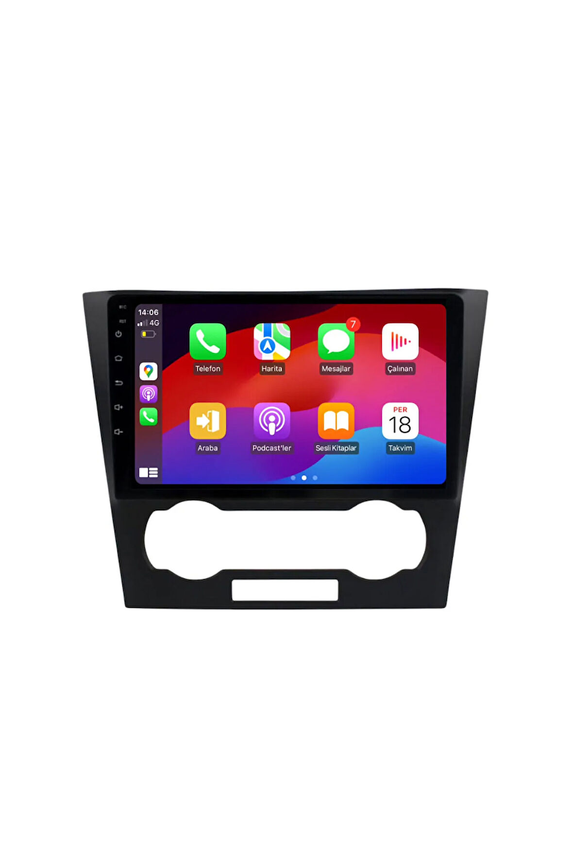 - Araç Multimedya Ekran - 2GB 32GB - S - Black - 2007 - 2011 - 9 Inch - HIGH SOUND -