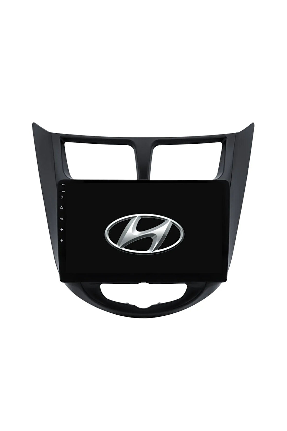 Hyundai Accent Blue - Araç Multimedya Ekran - 2GB 32GB - S - Black - 2011 - 2018 - 9 Inch - HIGH SOU