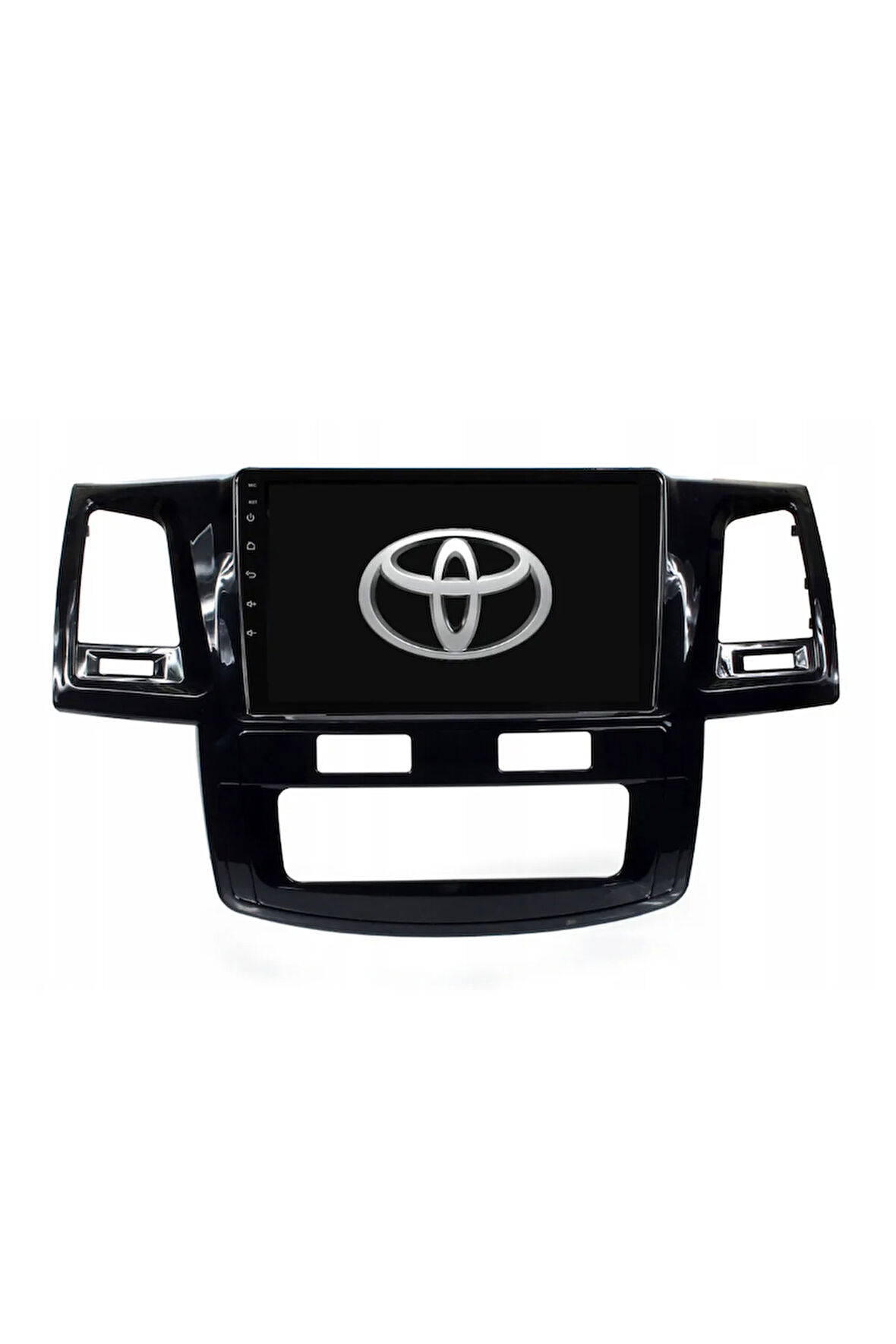 Toyota Hilux - Araç Multimedya Ekran - 2GB 32GB - Dijital - Piano Black - 2008 - 2015 - 9 Inch - HIG