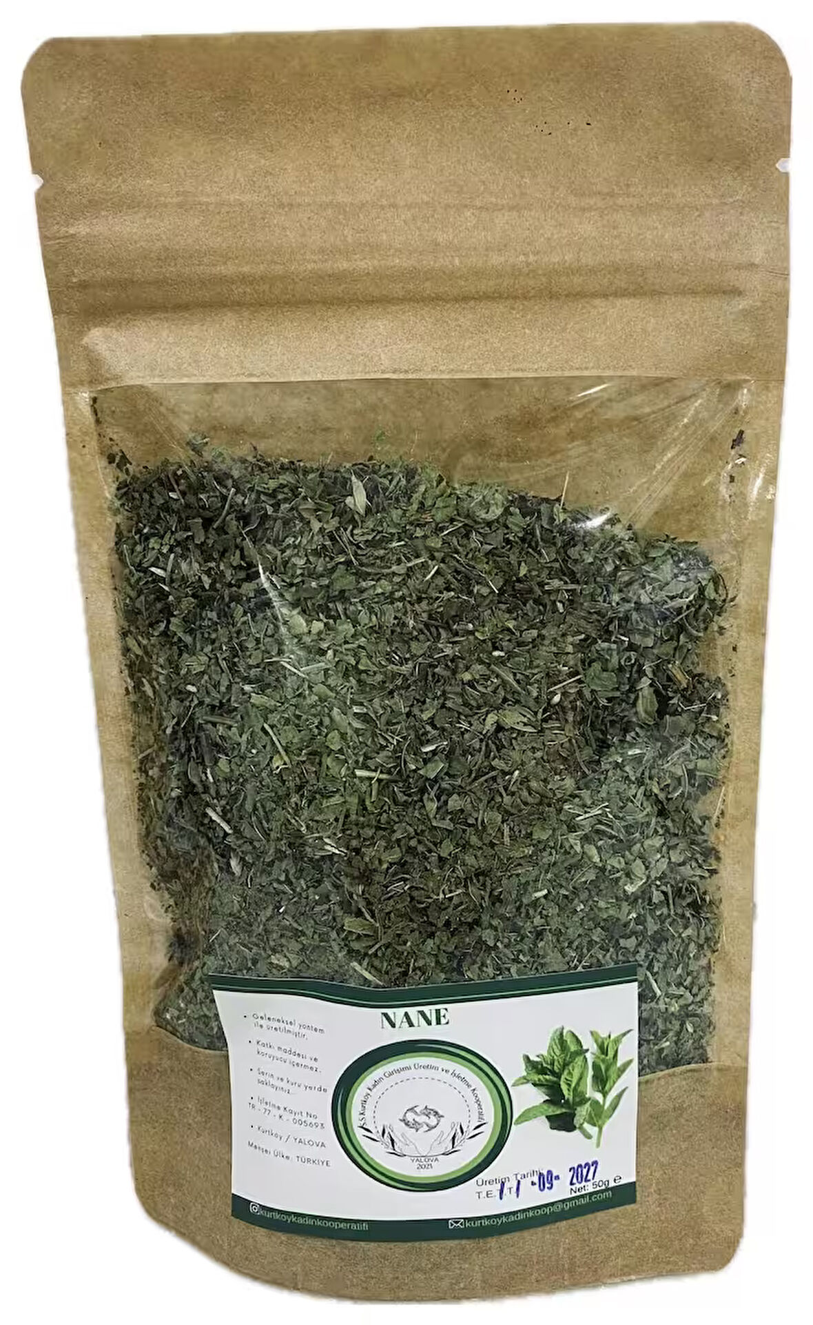 Kurtköy Kadın Kooperatifi Kuru Nane 50 gr