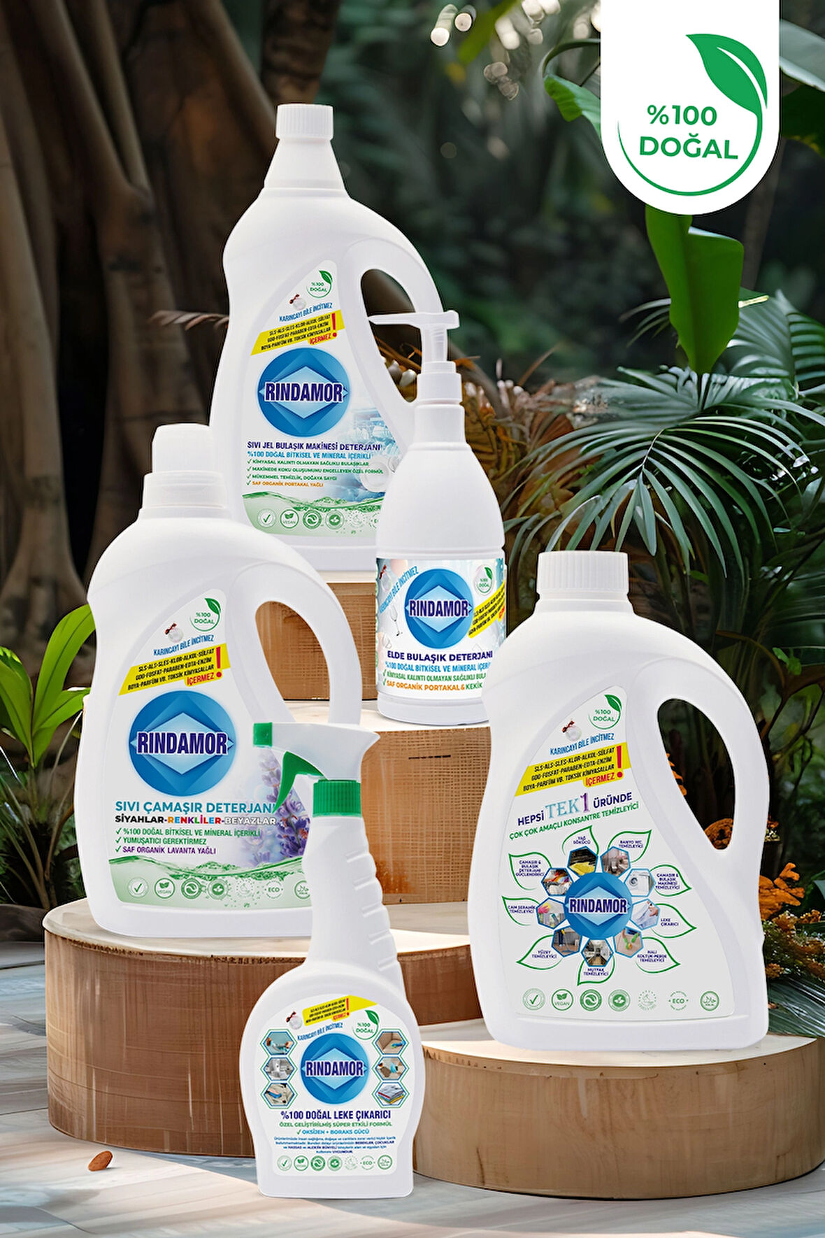 TANIŞMA SETİ- %100 DOĞAL BİTKİSEL TEMİZLİK