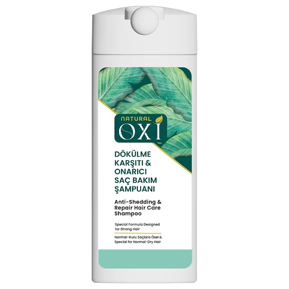 OXİ NATURAL DÖKÜLME KARŞITI NORMAL SAÇ ŞAMPUANI 300 ML.
