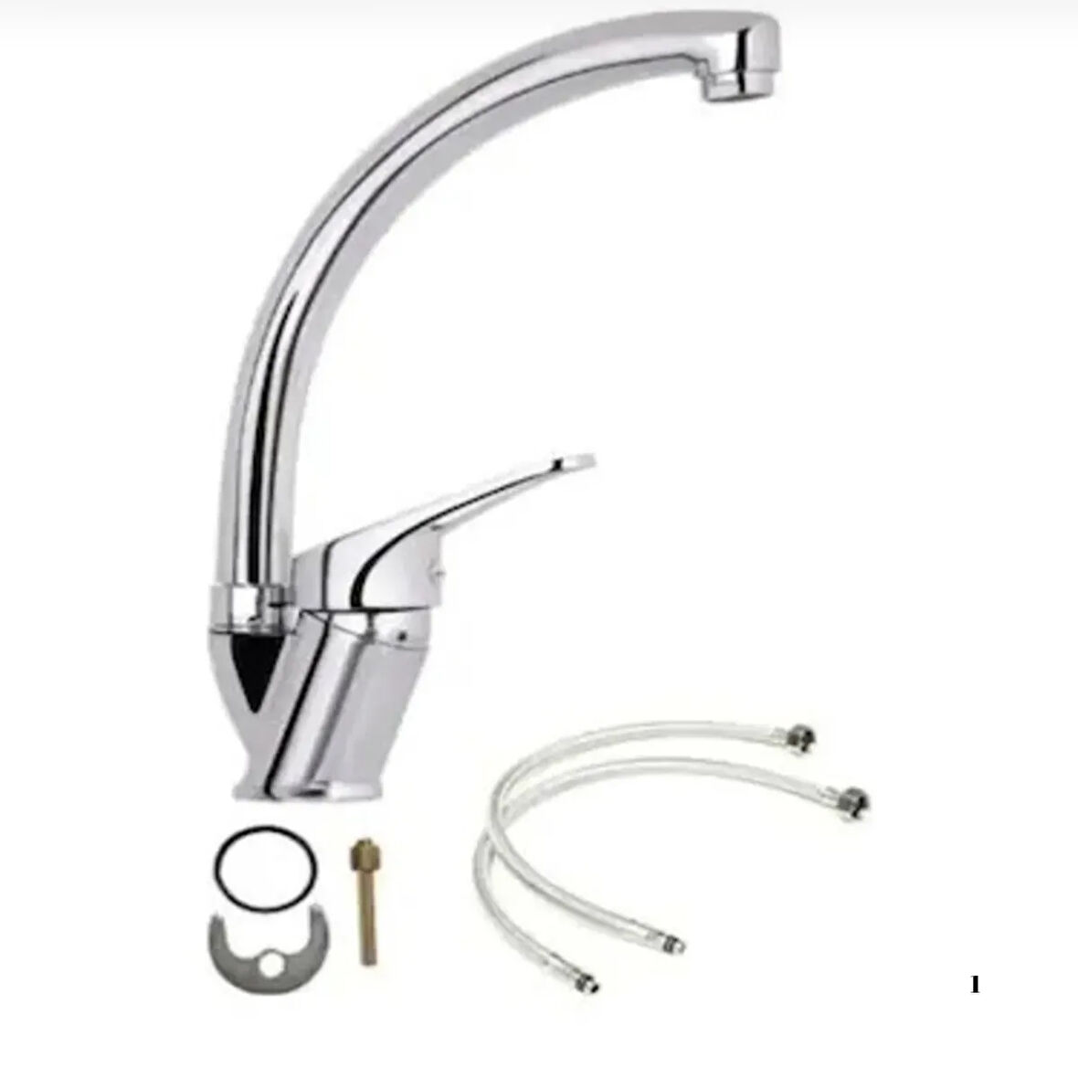 Mucit Home   Lavabo Bataryası - Sıcak Soğuk Su Çıkışlı