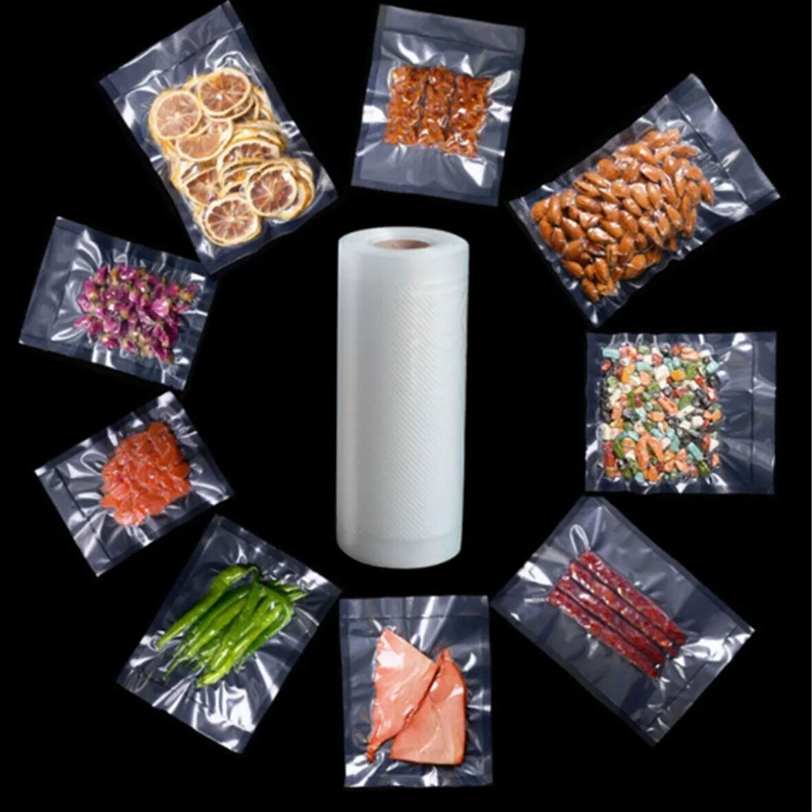 Mucit Home   5m Rulo Tırtıklı Vakum Poşeti Ev Tipi