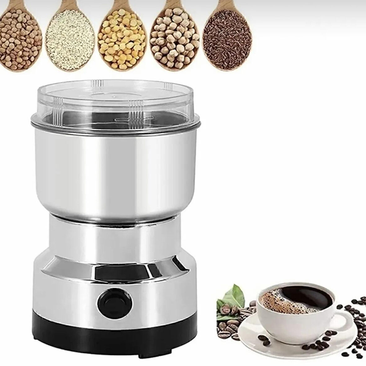 Mucit Home   Mini Kahve ve Baharat Öğütücü
