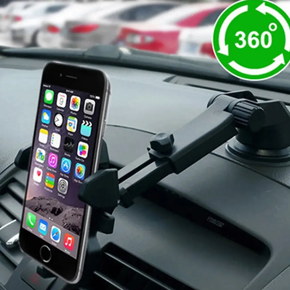 Mucit Home  Uzayabilen Vantuzlu Araç Telefon Tutucu – Akrobat Model