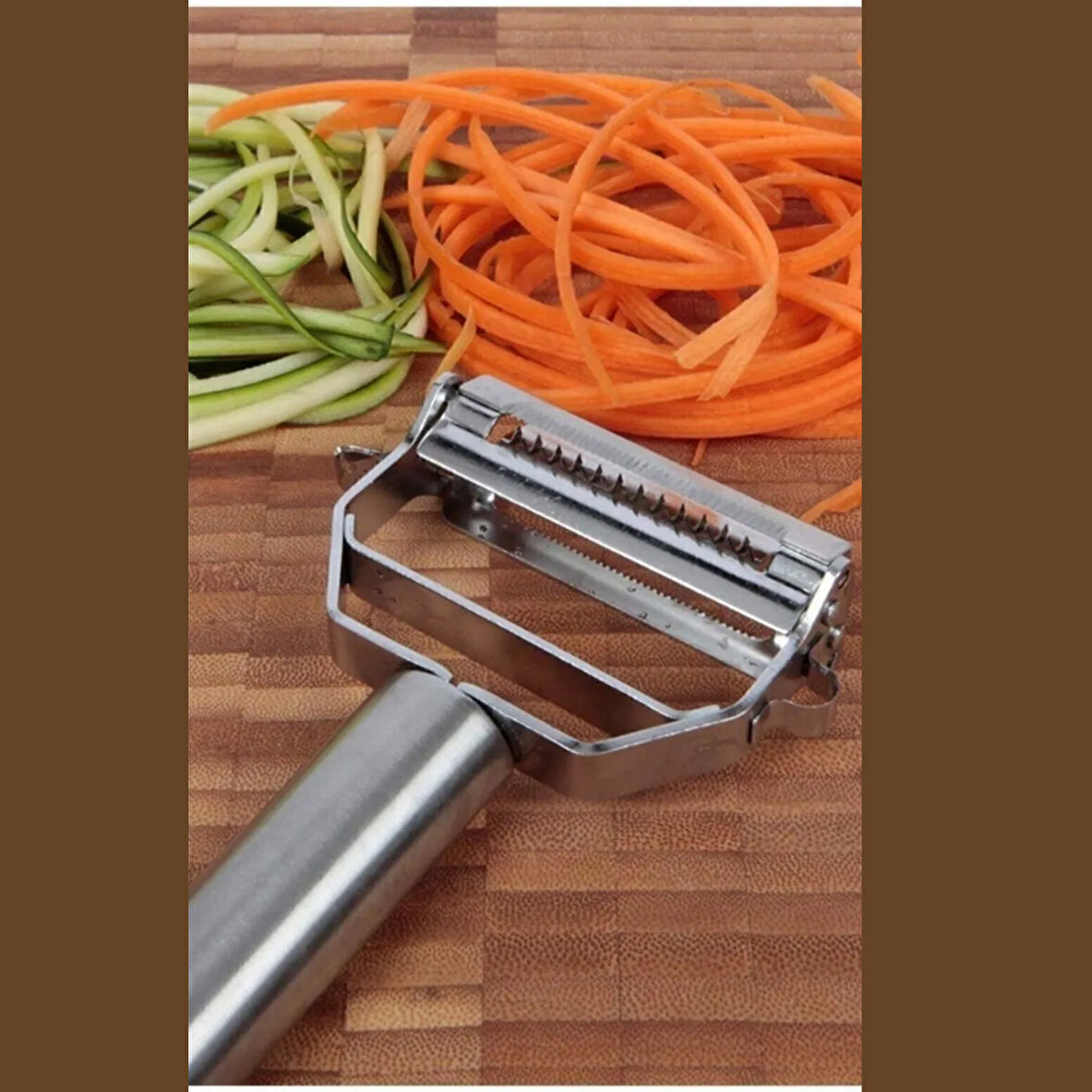 Mucit Home   Çelik Ikili Jülyen & Jullien Titan Doğrayıcı Sebze Meyve Soyacağı