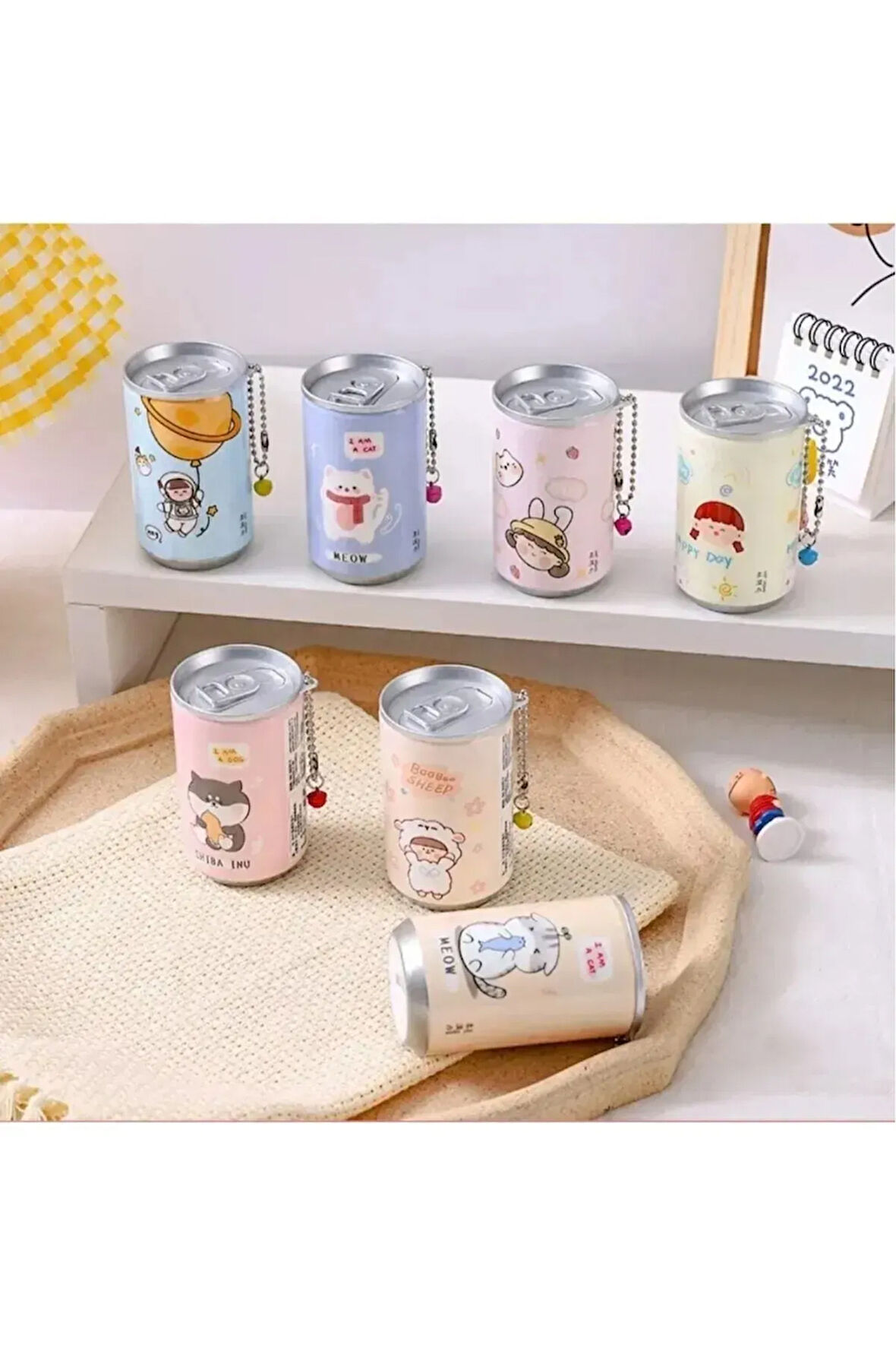 Mucit Home Kola Kutu Şekilli Islak Mendil 30'lu Anahtarlık Mini Cep Boyutu