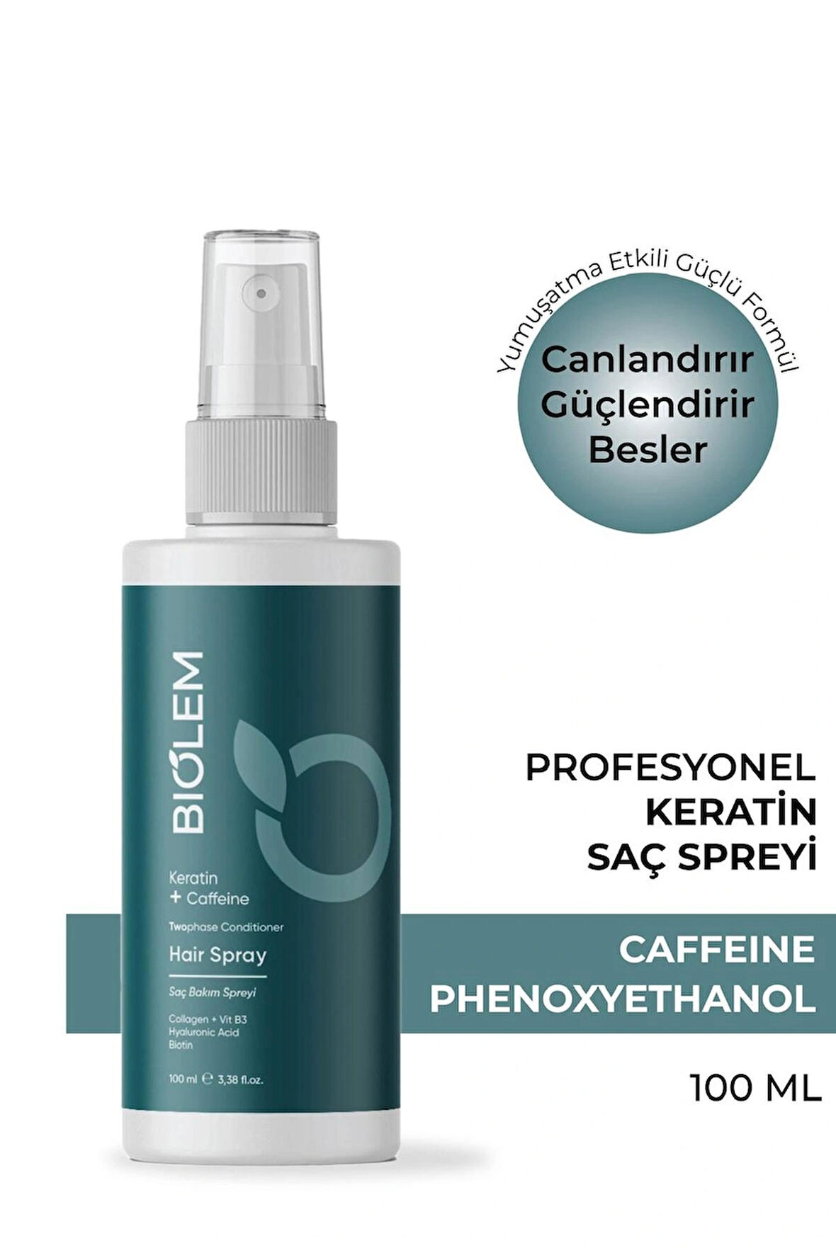 Saç Onarıcı &güçlendirici &nemlendirici Keratin &,collogen Saç Bakım Sütü 100 ml