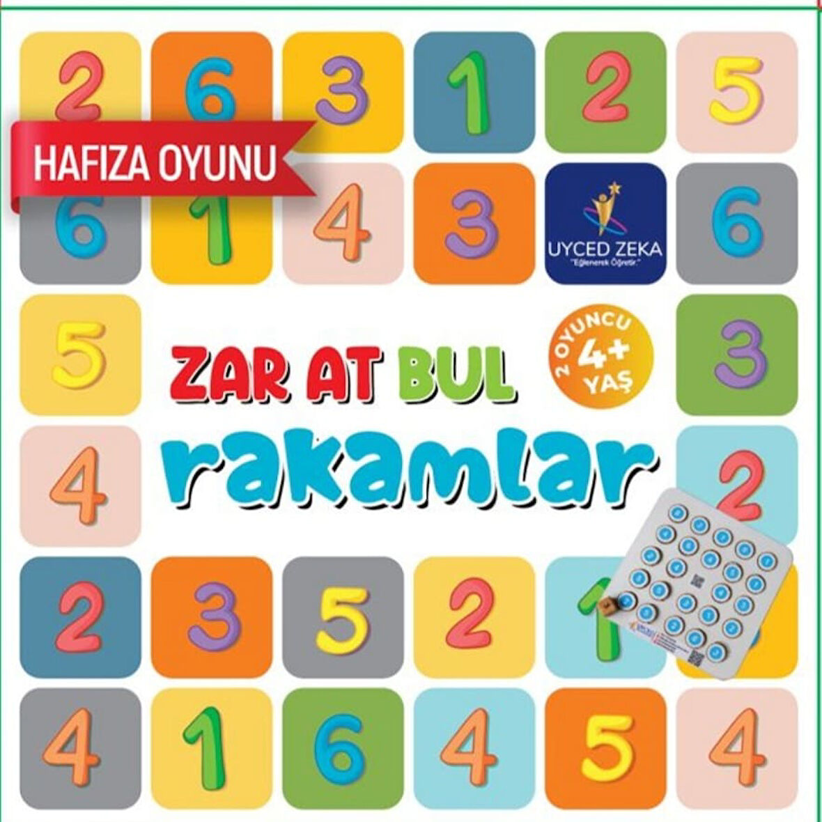 Zar At Bul Rakamlar Hafıza Oyunu