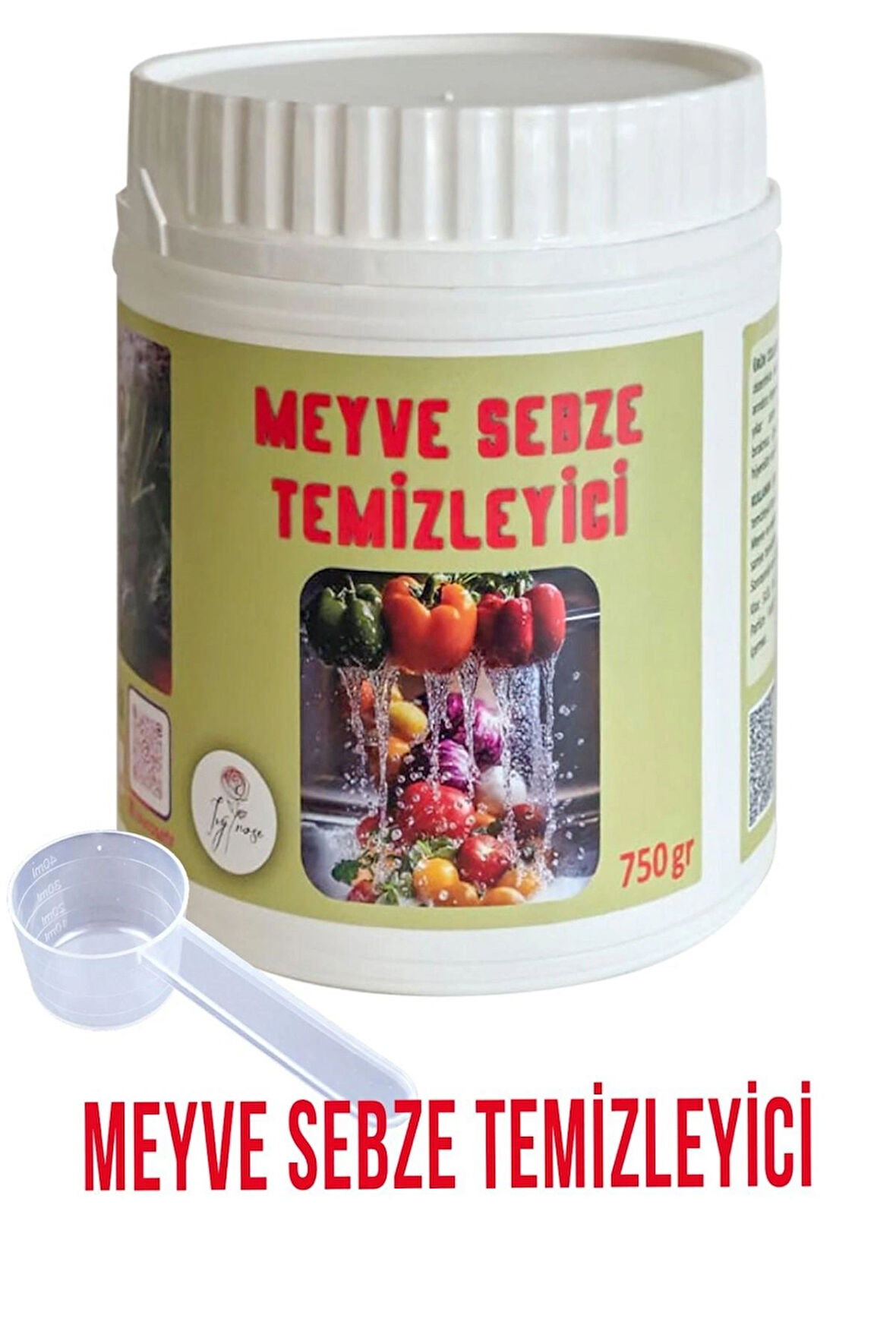 Doğal Gıda Meyve Sebze Temizleyici 750 gr