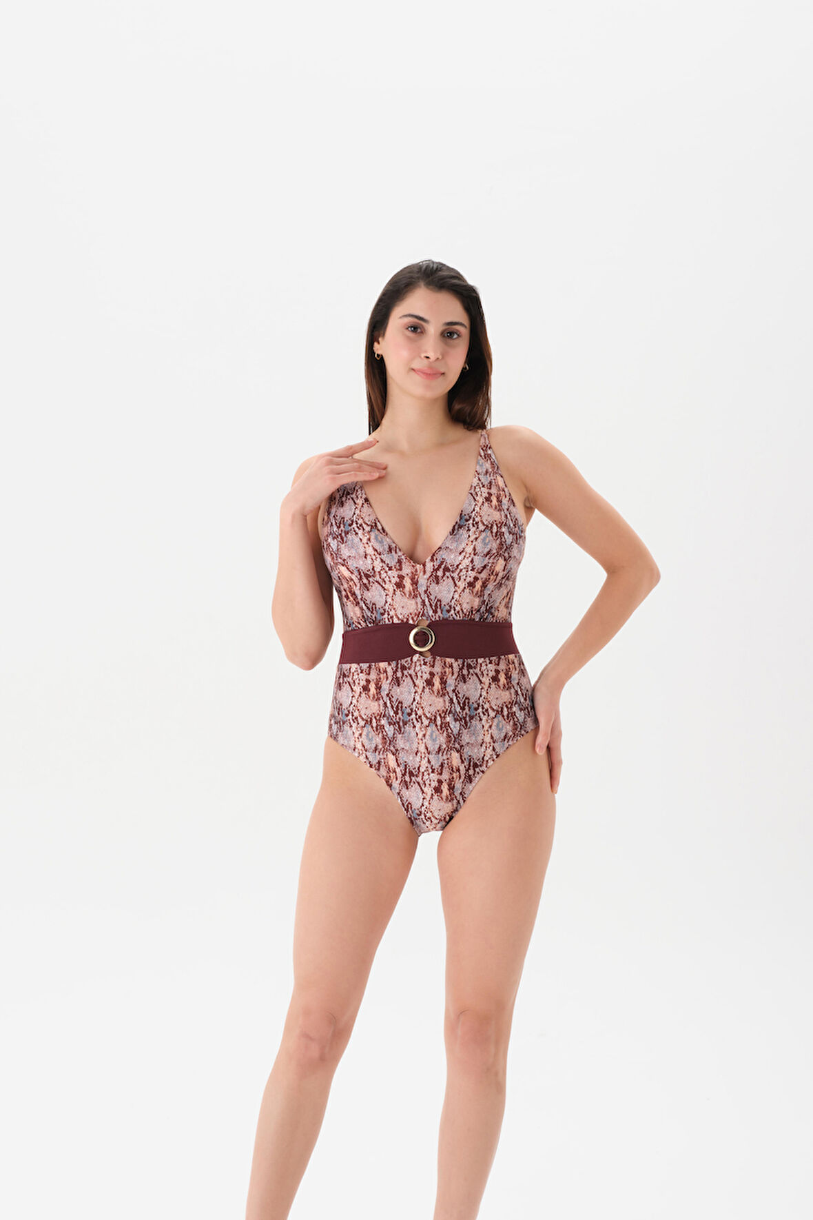 4217MY ÜÇGEN MAYO Kahverengi