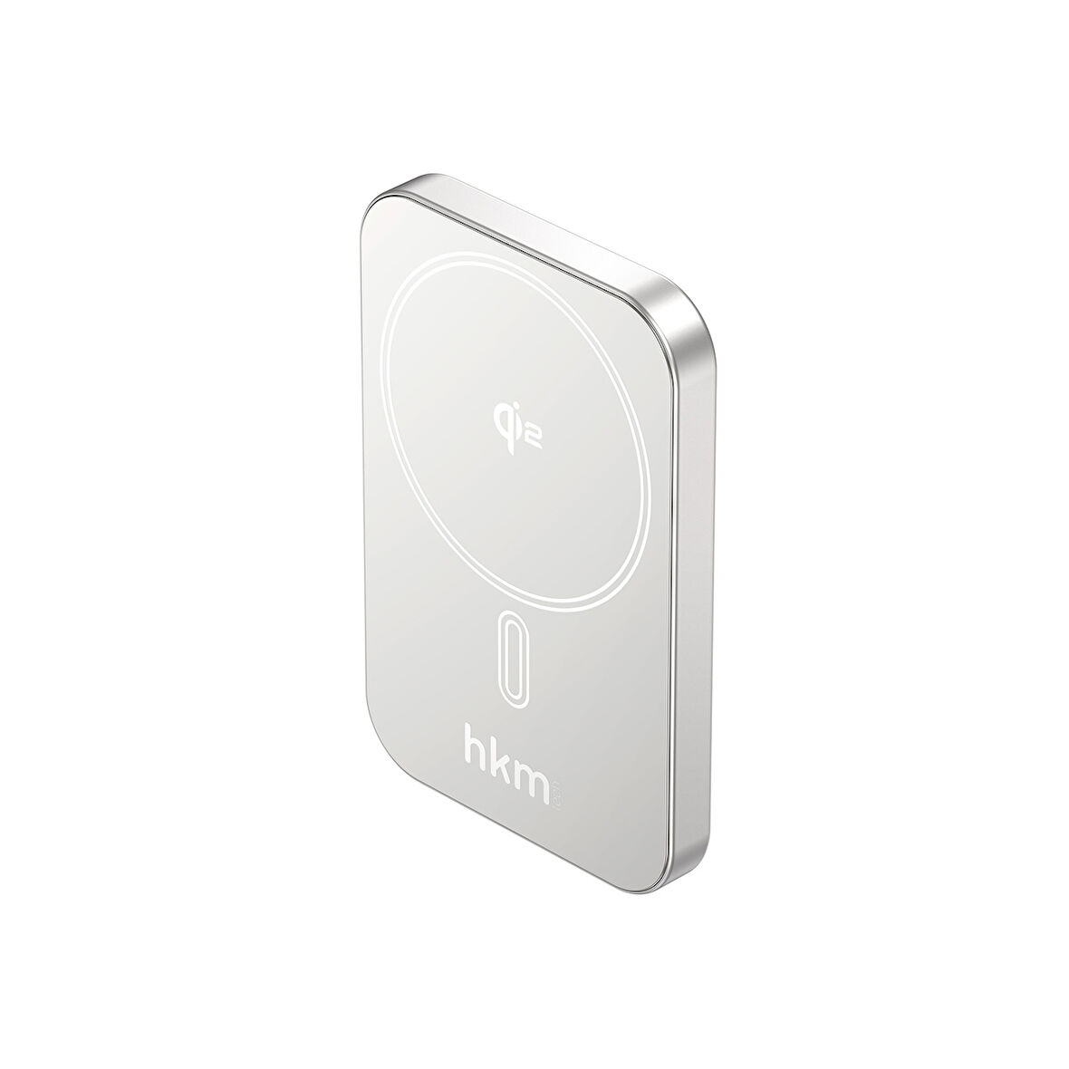 hkm tech MAG Q-ELITE Wireless 5.000 mAh 20W, Qi2, MagSafe Uyumlu Manyetik Kablosuz İnce Powerbank