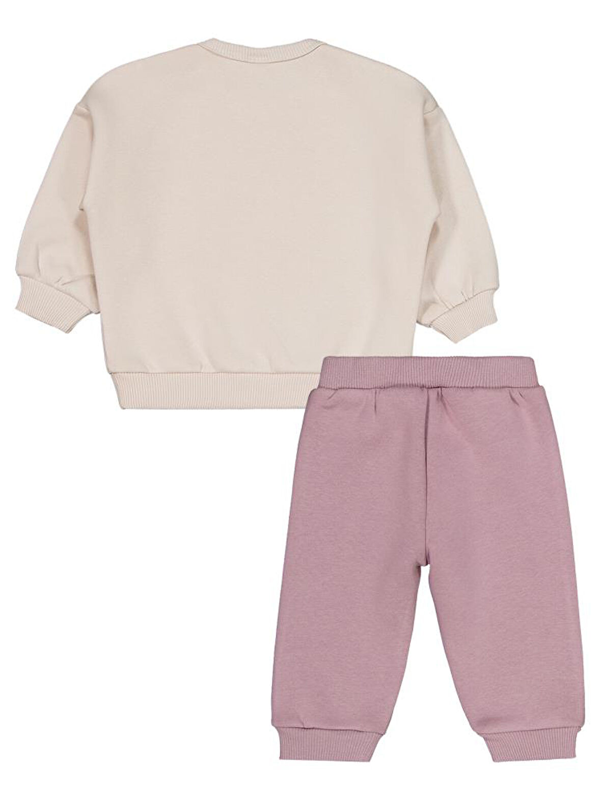 Civil Baby Dad's Princess Baskılı 6-18 Ay Takım - Bej 6-9 Ay