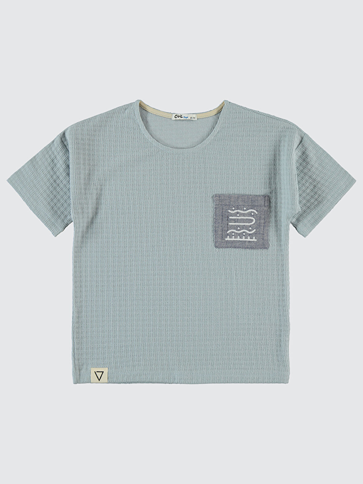 Civil Boys Erkek Çocuk Tişört 6-9 Yaş Mavi
