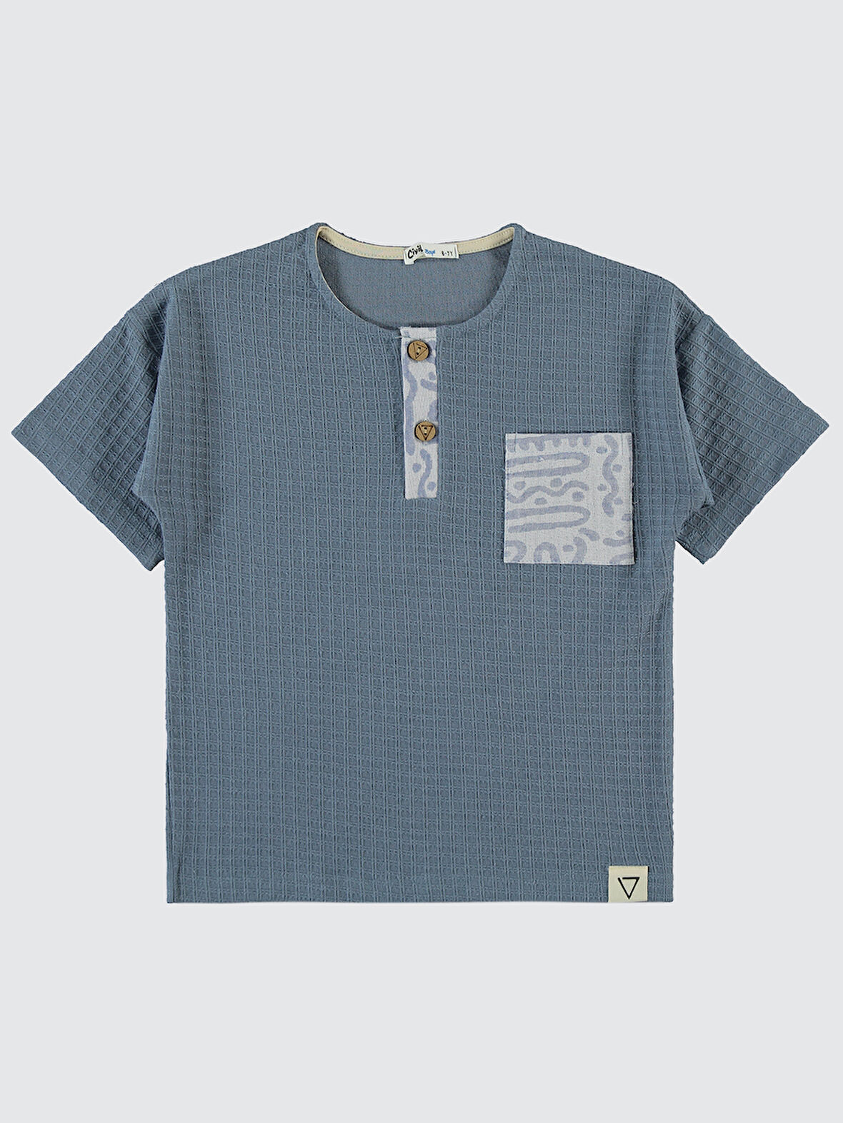 Civil Boys Erkek Çocuk Tişört 6-9 Yaş İndigo