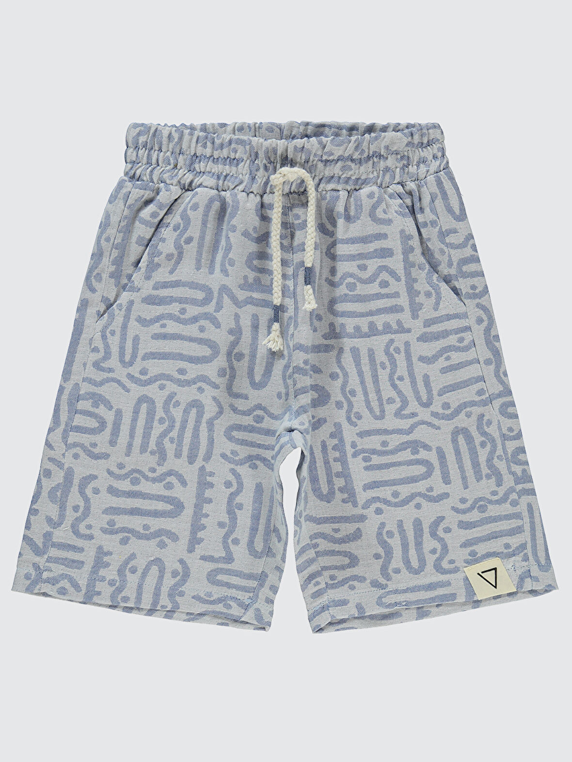 Civil Boys Erkek Çocuk Şort 6-9 Yaş Mavi