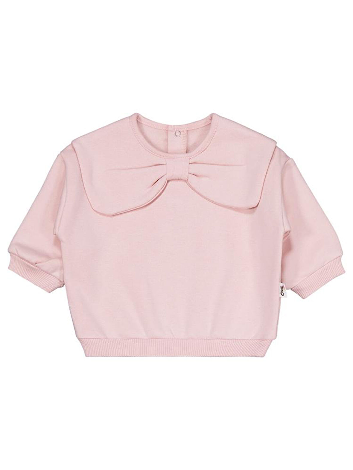 Civil Baby Geniş Yaka 6-18 Ay Takım - Pudra 12-18 Ay