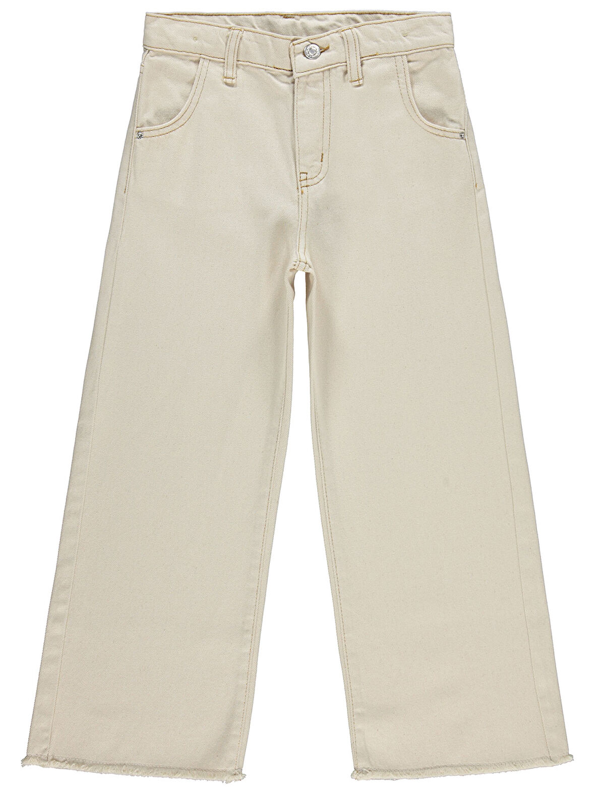 Pierre Cardin Kız Çocuk Pantolon 10-12 Yaş Bej