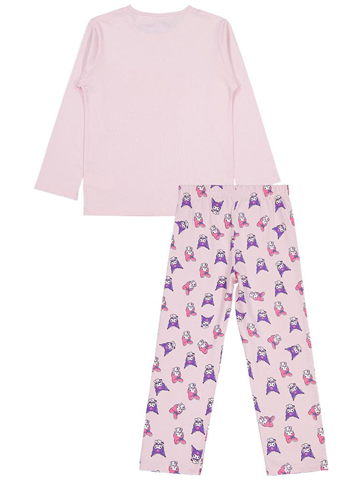 Kuromi 6-9 Yaş Pijama Takımı - Pembe 9-10 Yaş