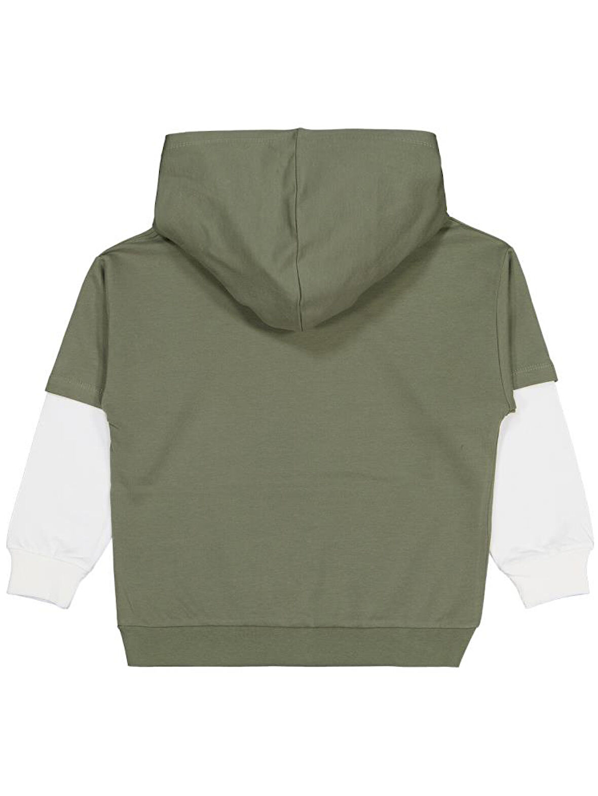 Civil Boys Stop Yıldız Baskılı 6-9 Yaş Sweatshirt - Haki 6-7 Yaş